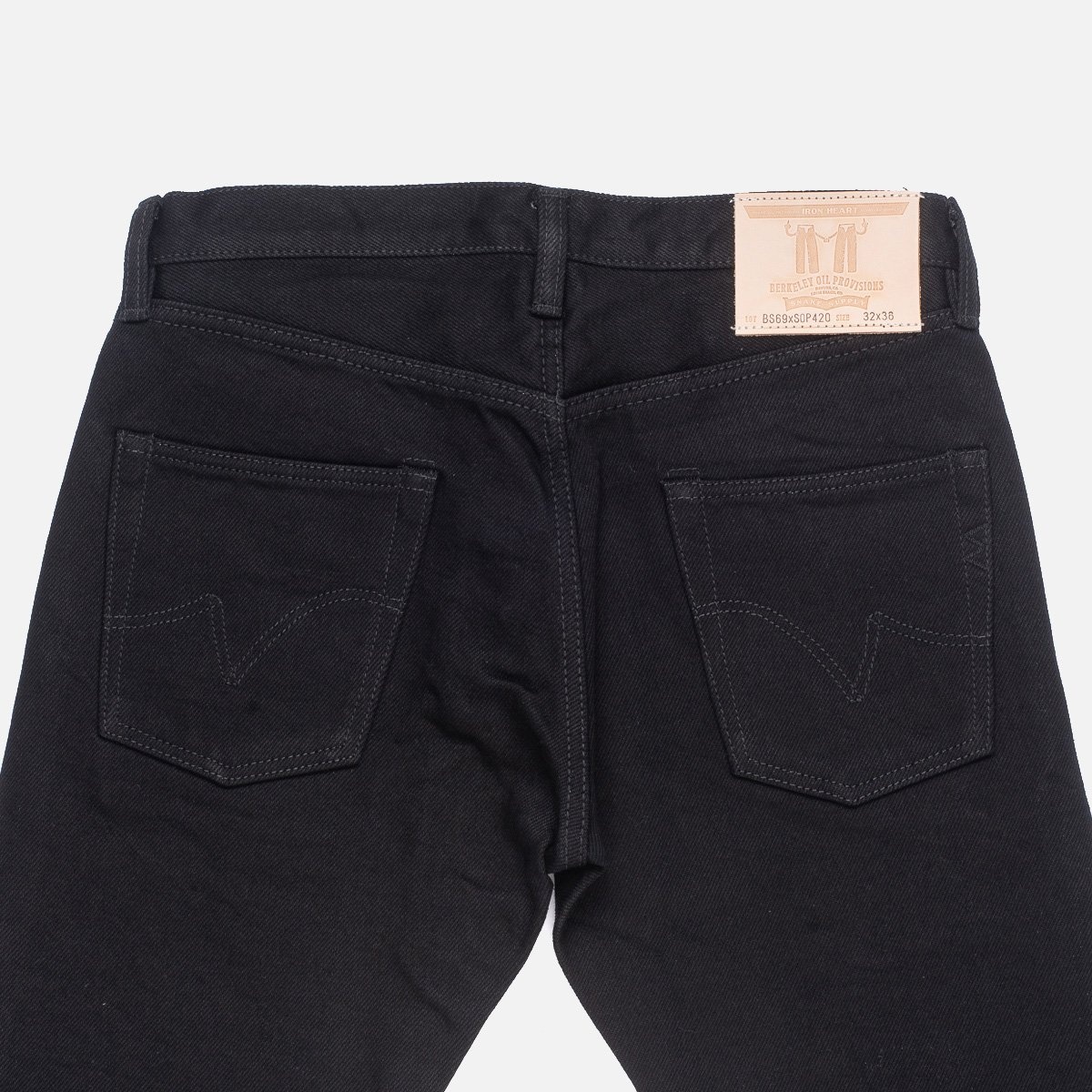 BS69xSOP420 Berkeley Supply x Snake Oil Provisions Collaboration 21oz Selvedge Denim Slim Tapered Je - 7