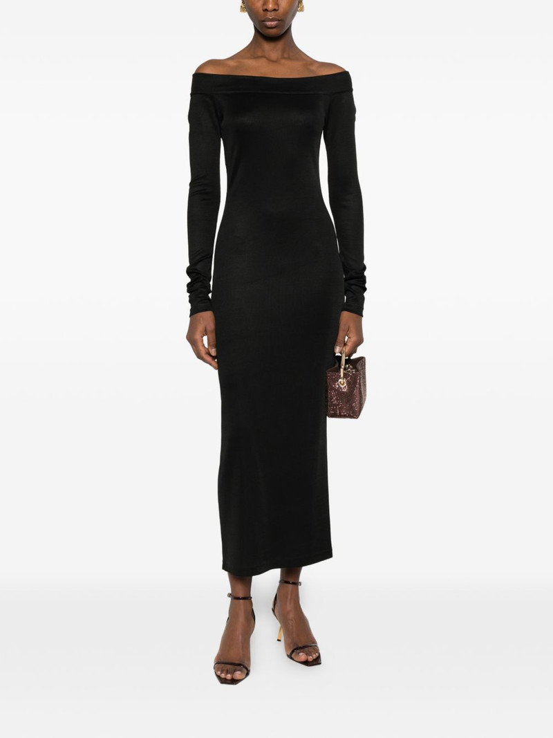THE ANDAMANE off-shoulder long-sleeve dress outlook