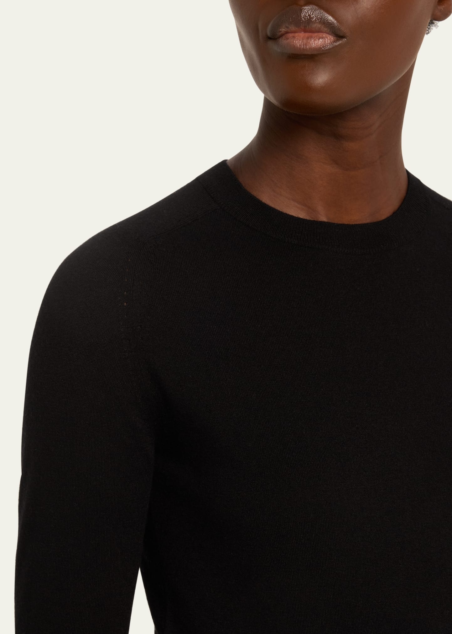 Girocollo Manica Neo Piuma Cashmere Sweater - 5