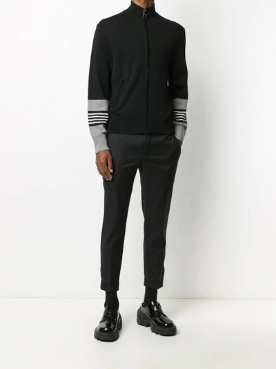 Neil Barrett Travel zip-up cardigan outlook