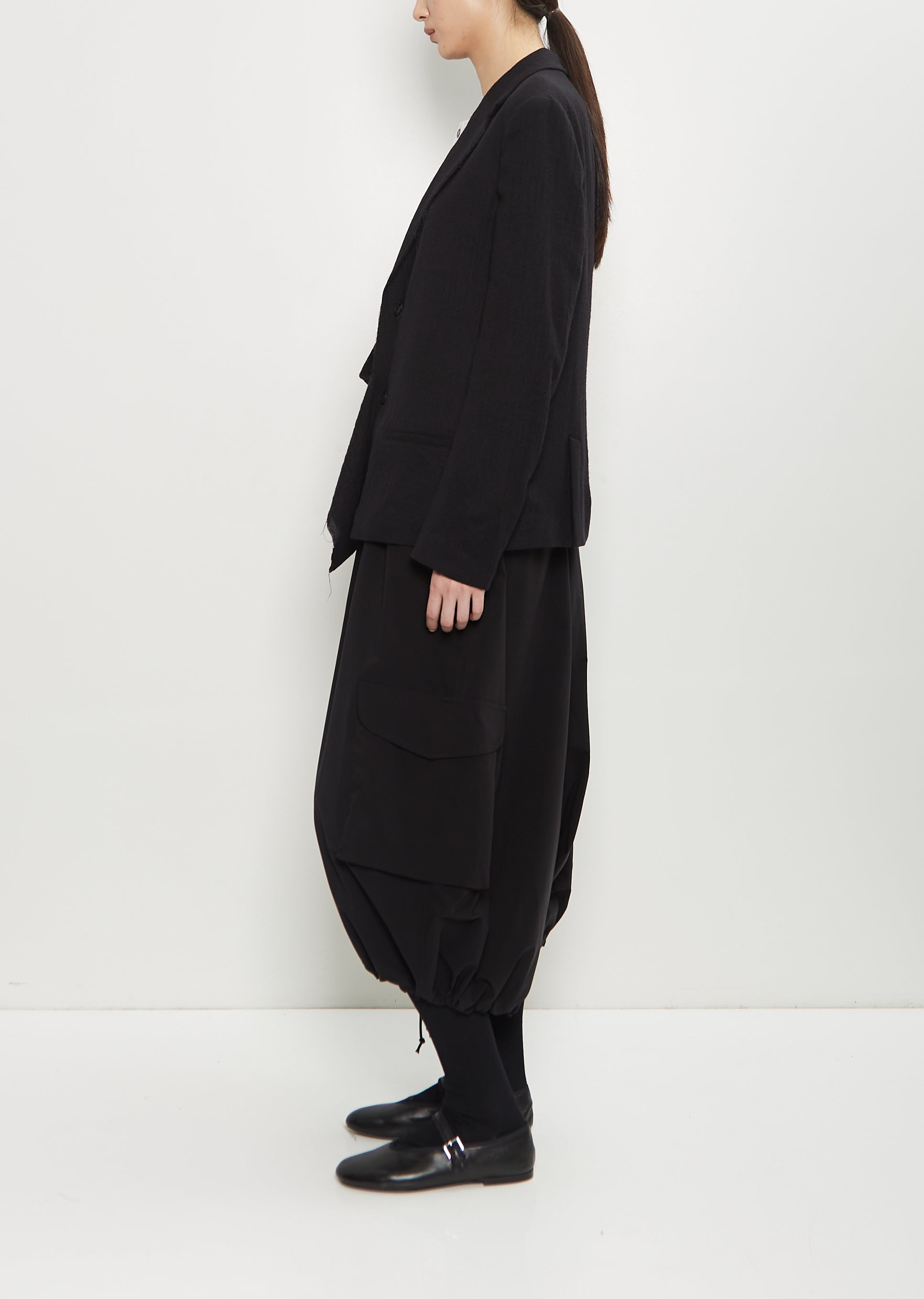 Wool Drape Jacket - 2