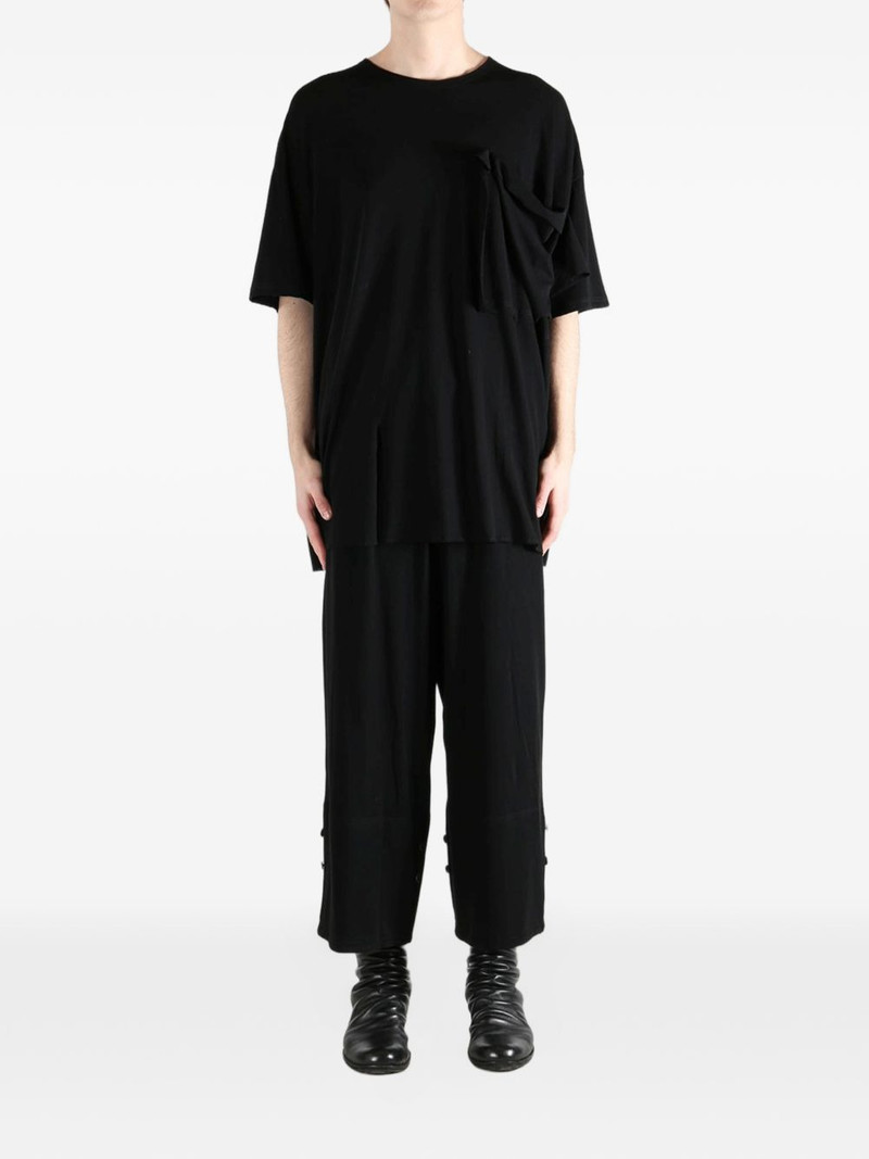 Yohji Yamamoto patch-pocket T-shirt outlook
