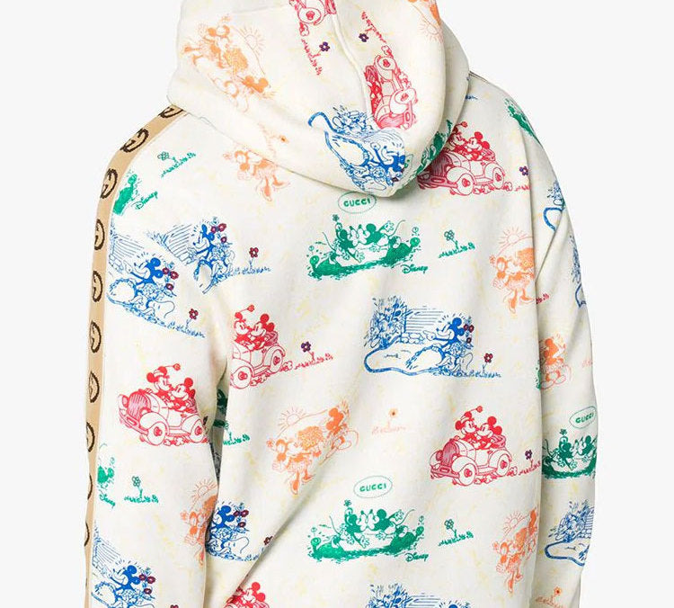 Gucci x Disney Mickey Mouse Printed For Men White 601731-XJB6L-9510 - 3