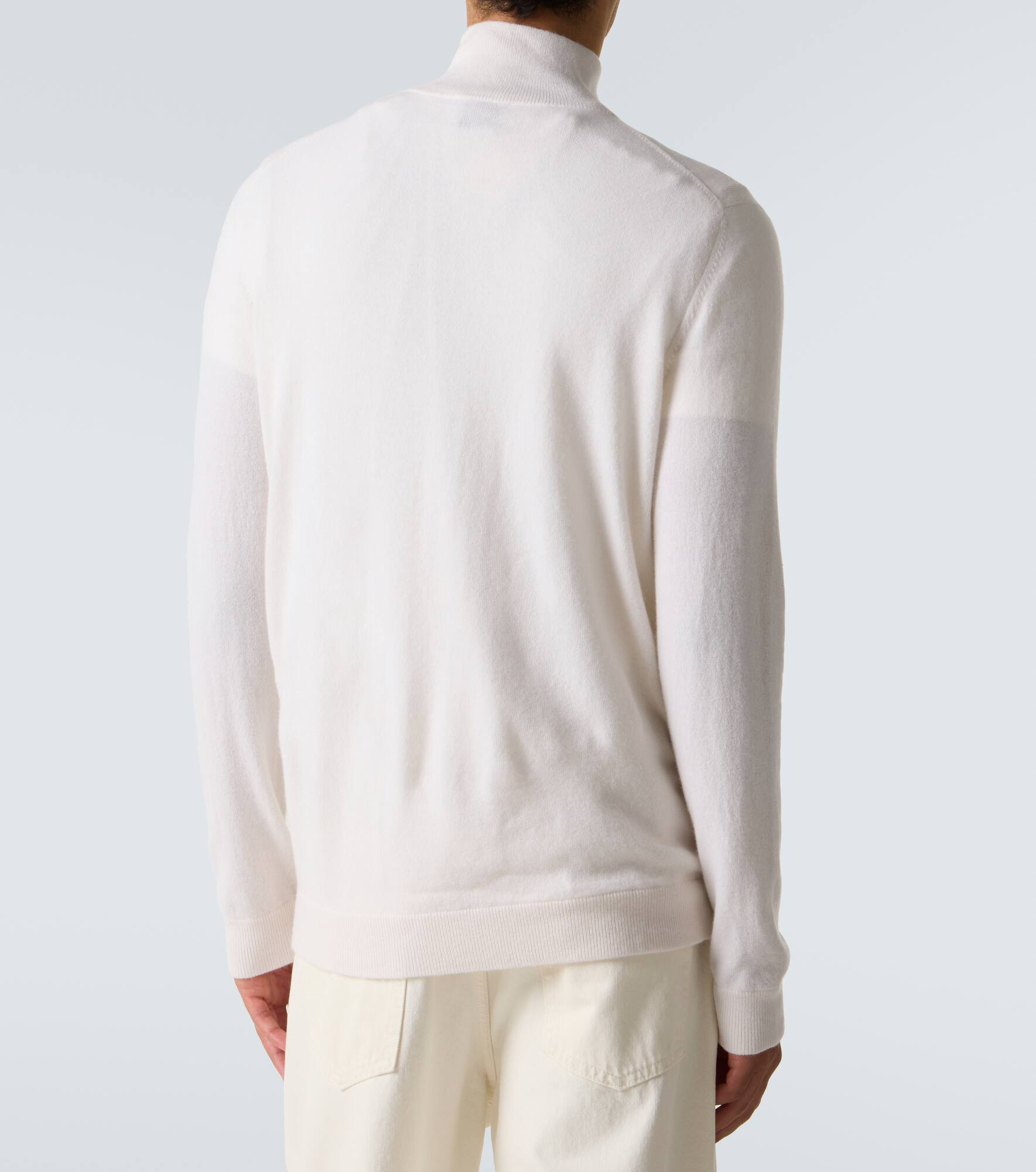 Dared cashmere half-zip sweater - 4