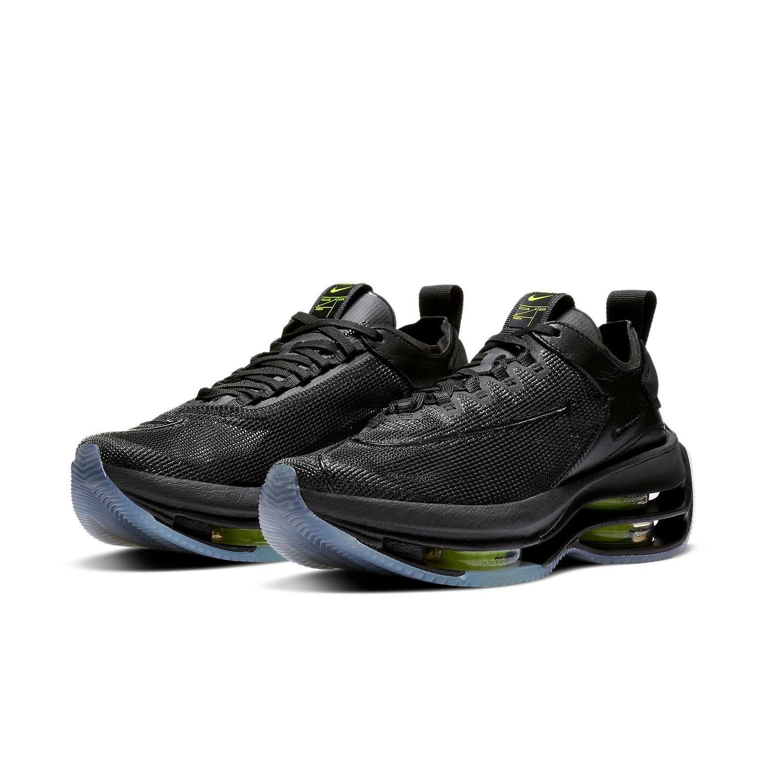 (WMNS) Nike Zoom Double Stacked 'Volt Black' CI0804-001 - 3