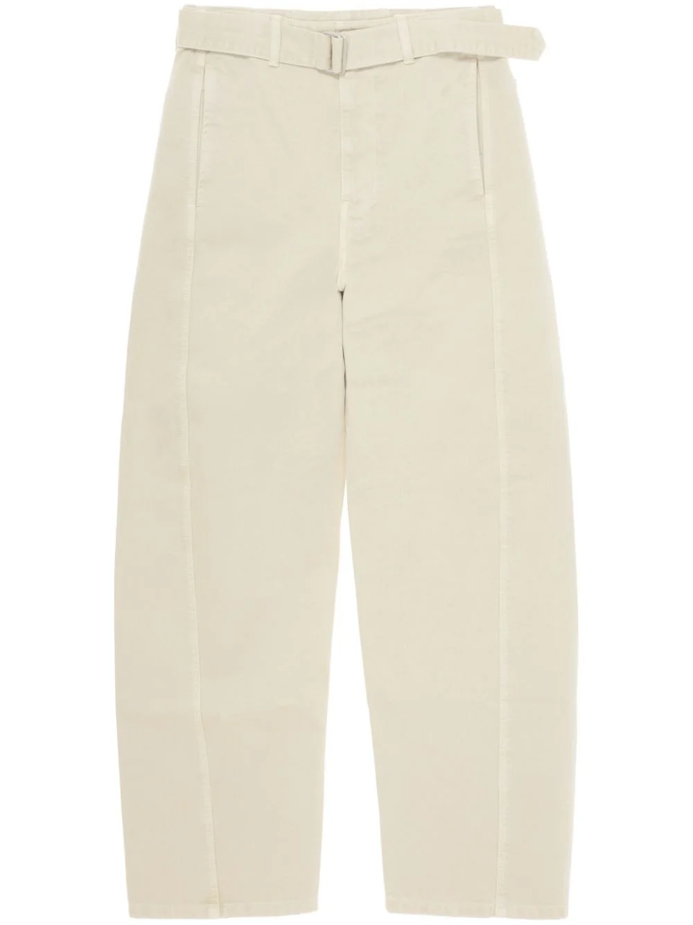 Twisted wide-leg jeans - 1