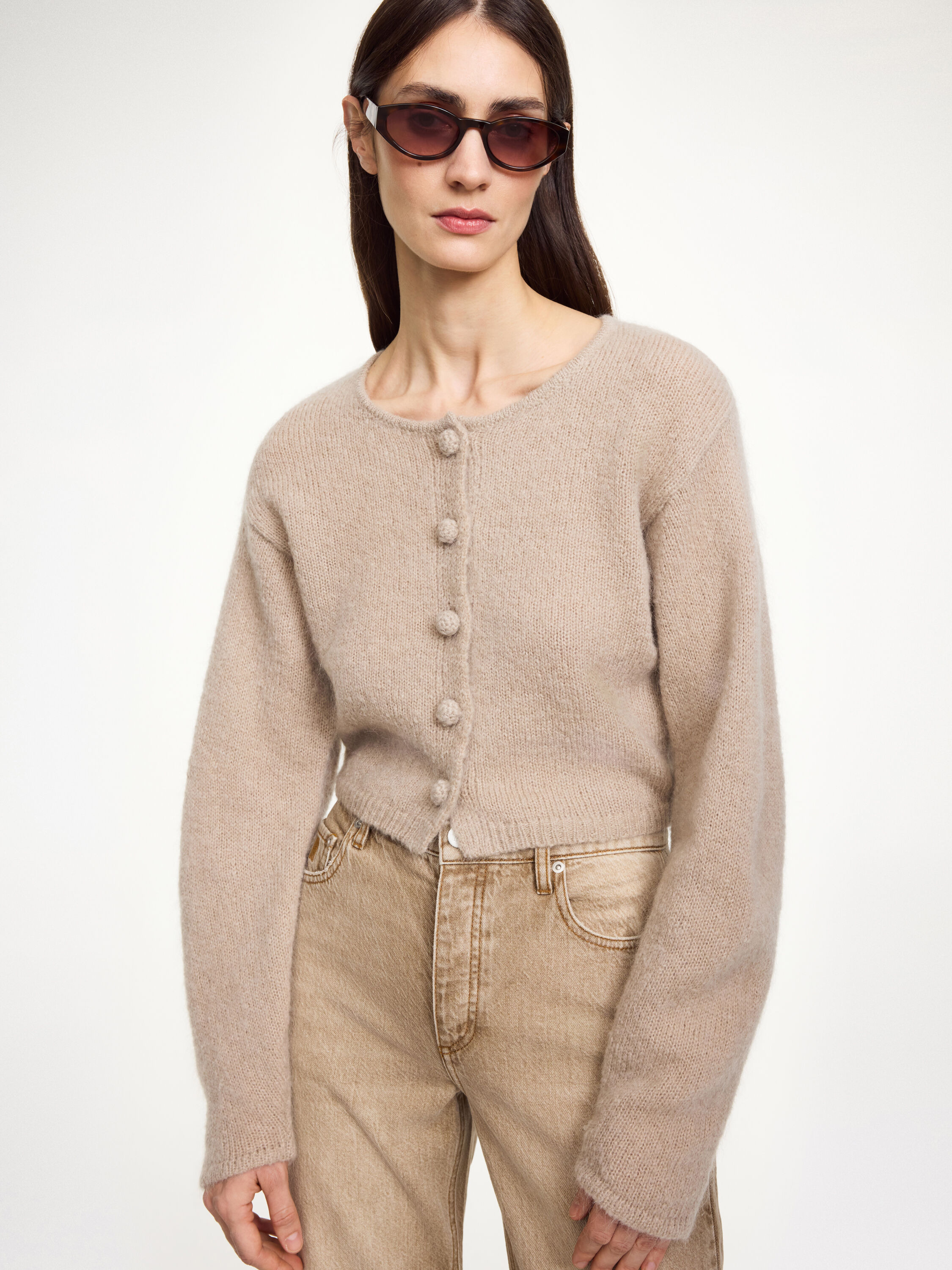 Zharea wool-blend cardigan - 4