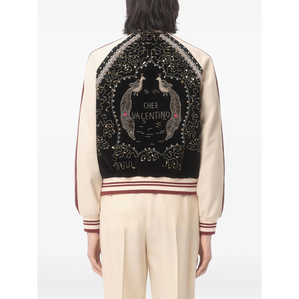 Valentino Black Jackets - Bomber Jackets Men - 4