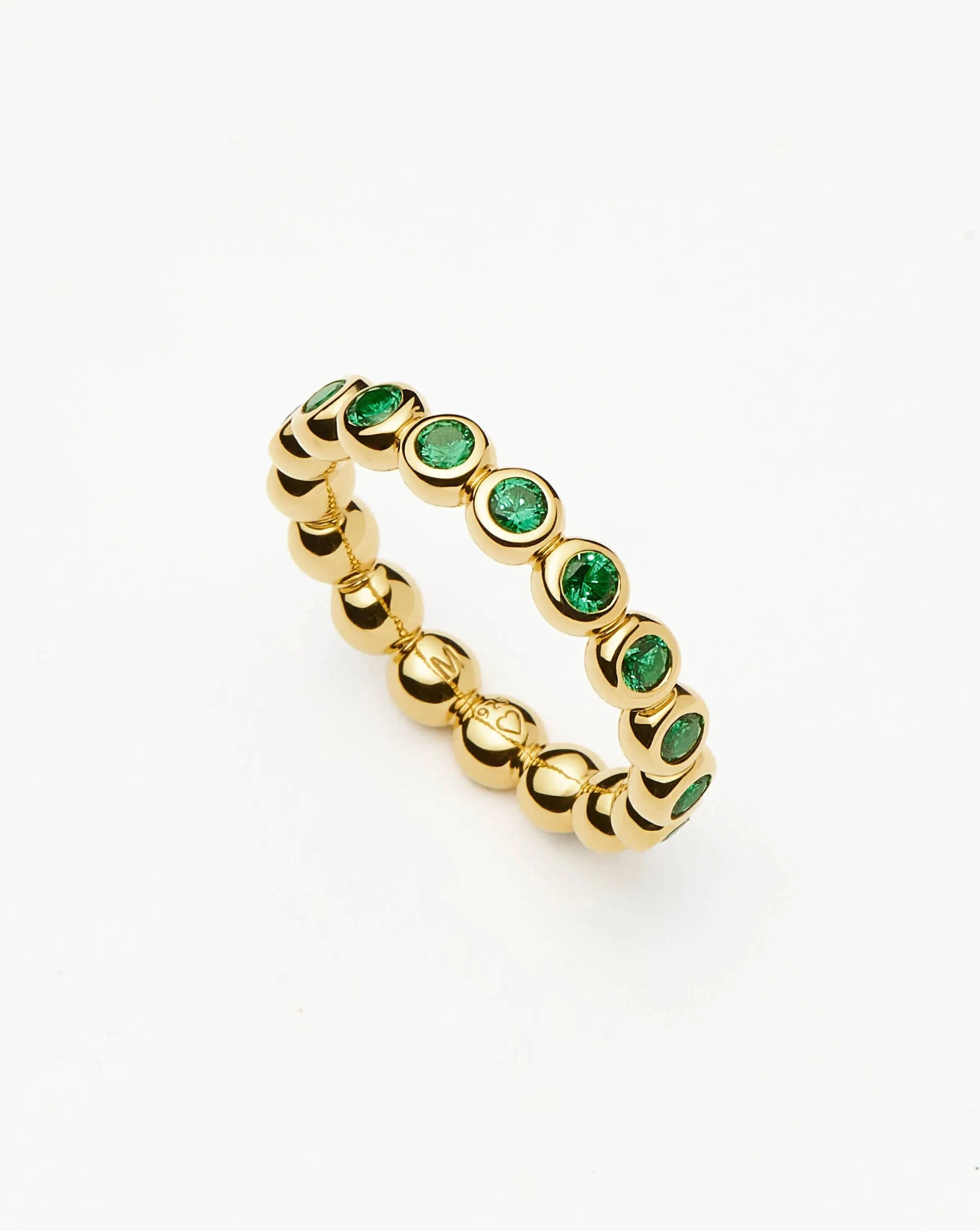Tennis Eternity Stacking Ring - 1