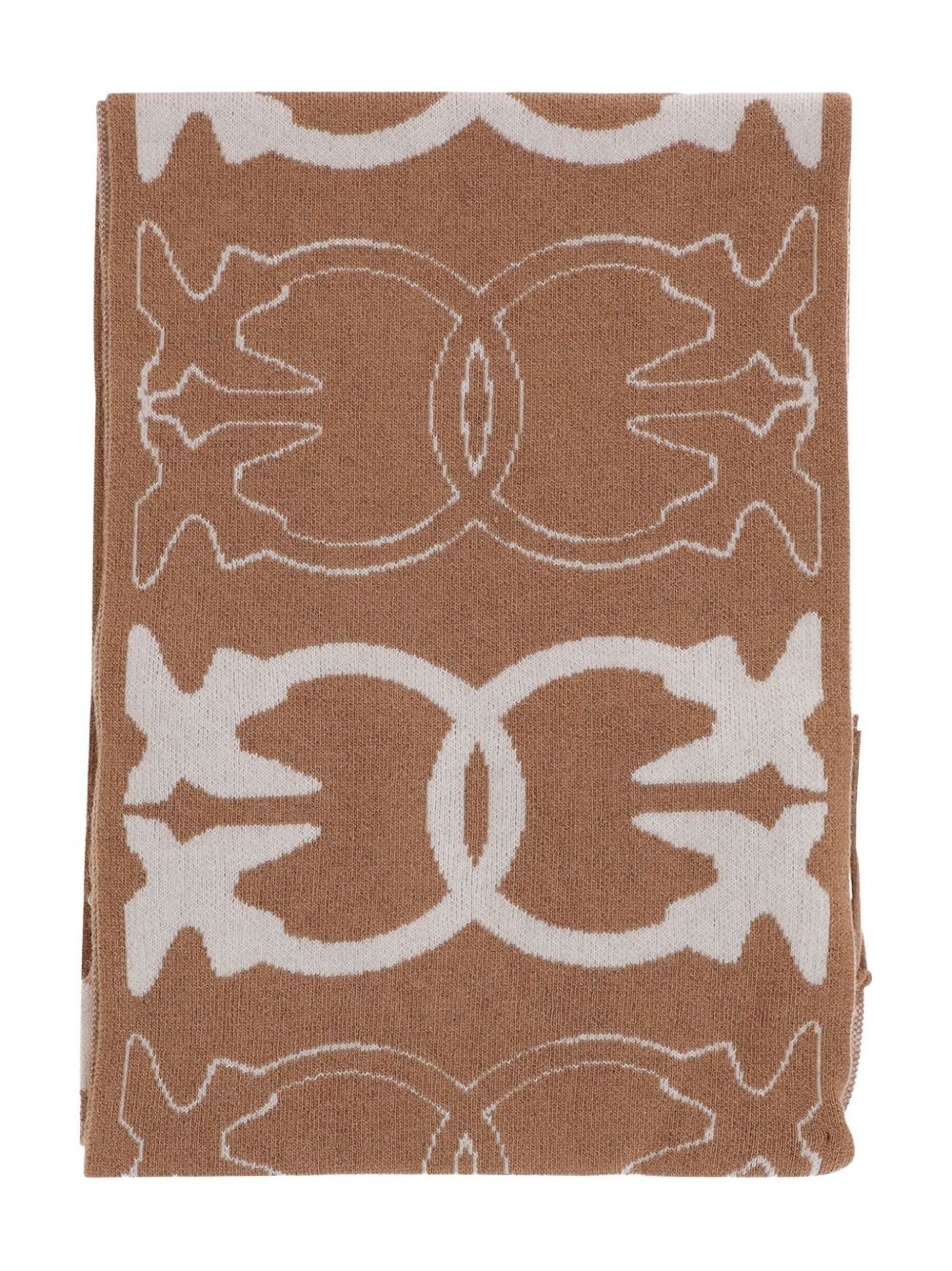 Love Birds fringed scarf - 2