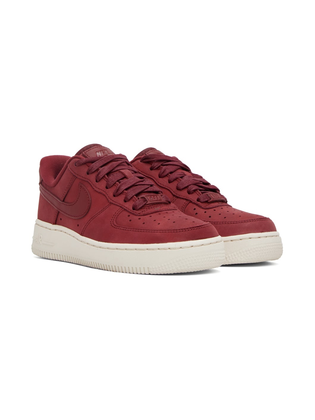 Red Air Force 1 Premium Sneakers - 4