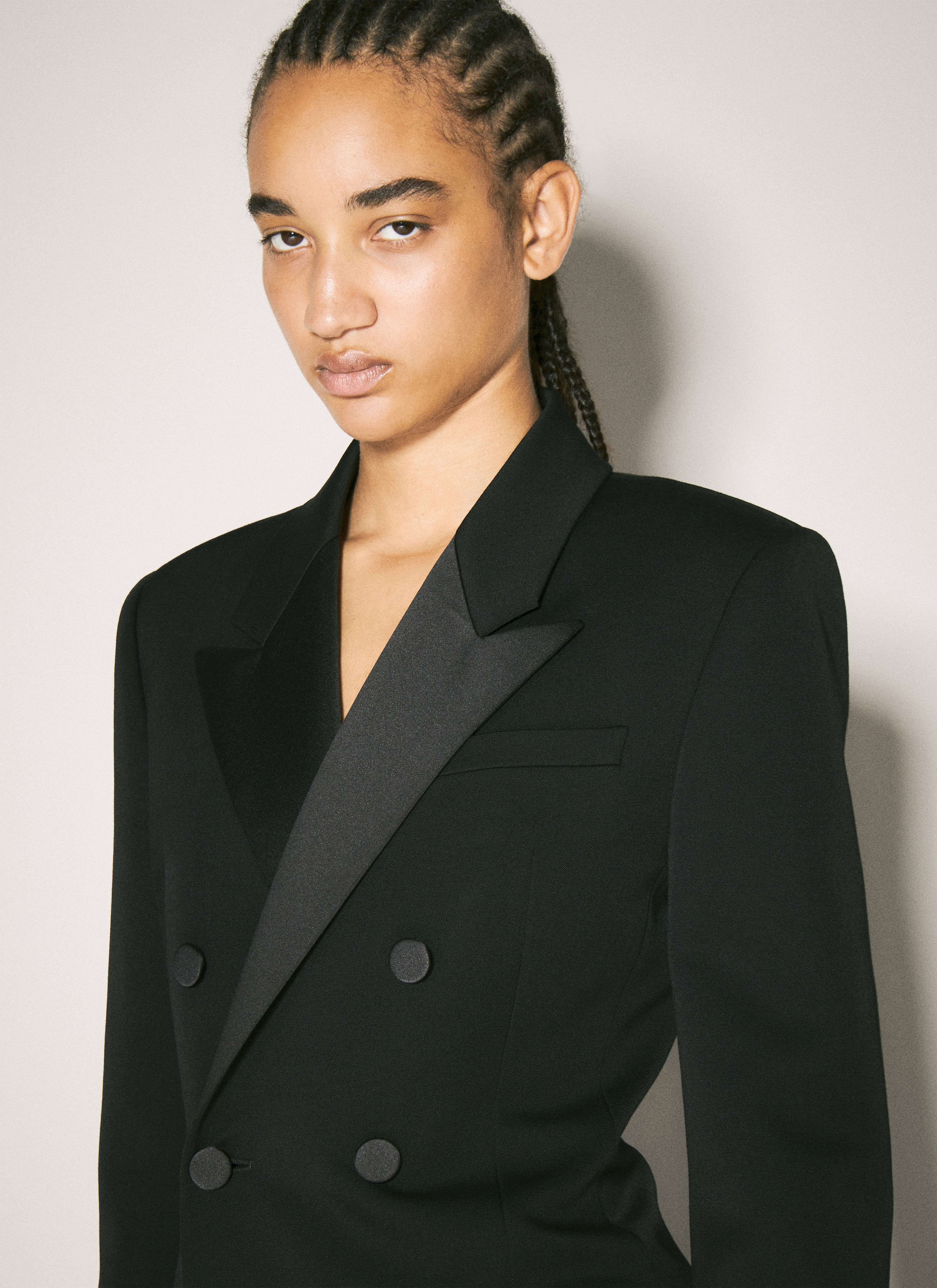 Saint Laurent Women Tuxedo Blazer - 3