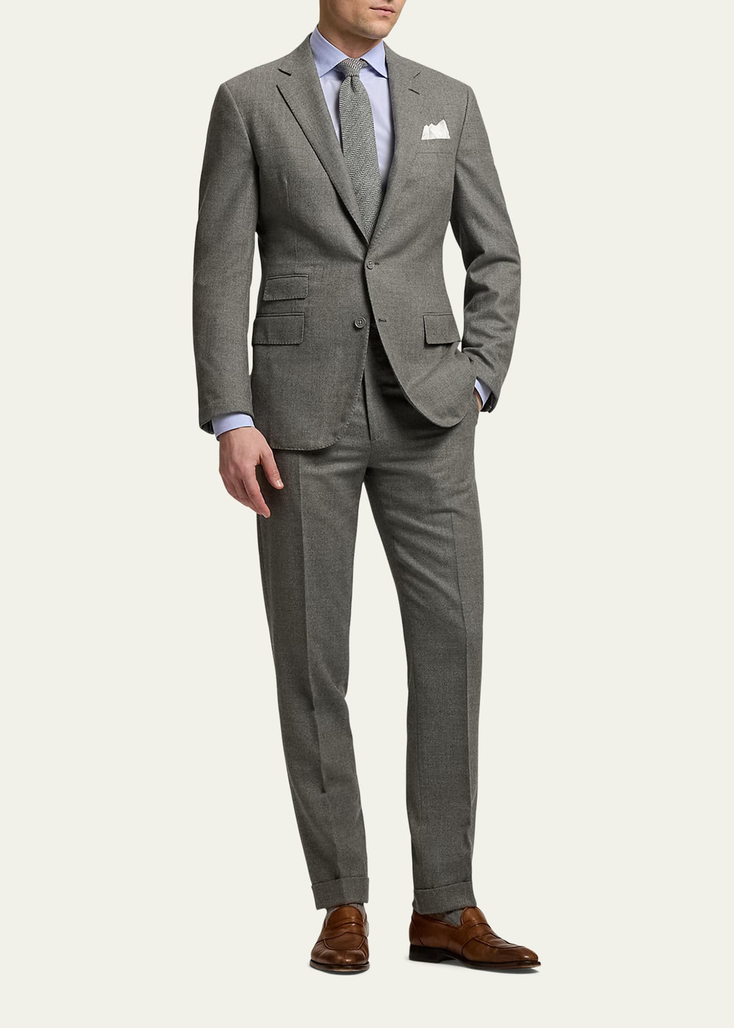 Men's Kent Two-Button Notch Lapel Sport Coat - 2
