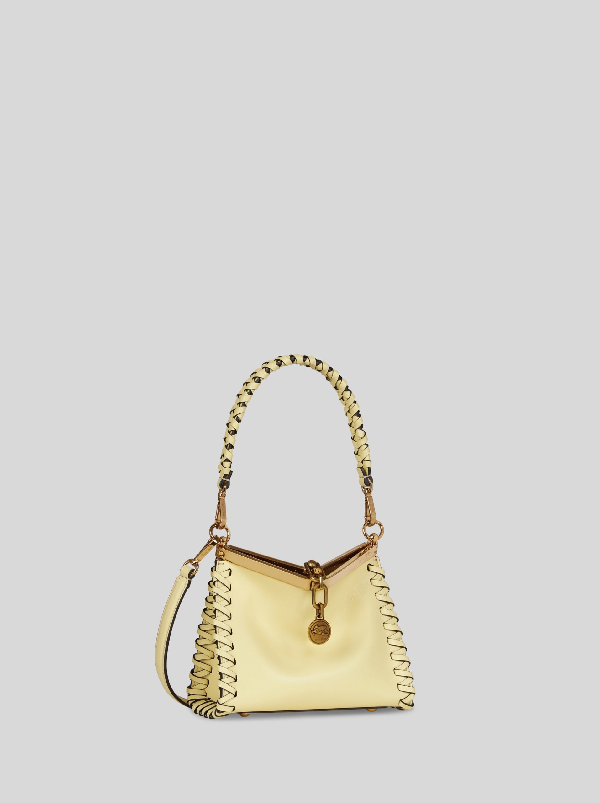 Etro – Vela Mini Con Infilature Giallino - 2
