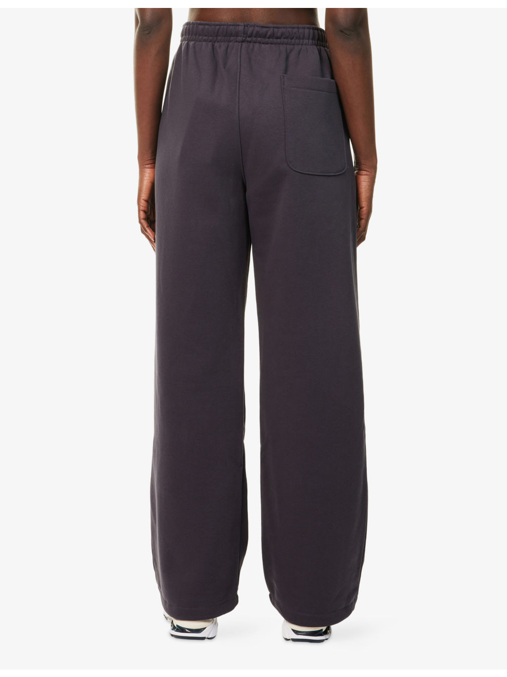 Redbox Wide-Leg Cotton-Jersey Jogging Bottoms - 4