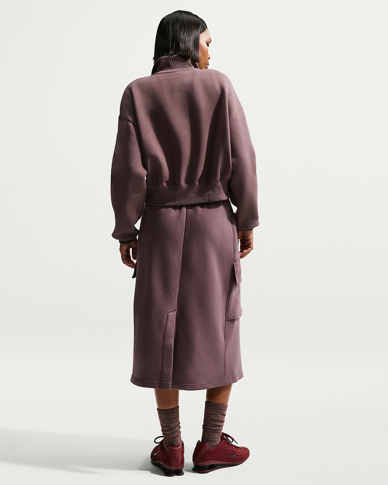 Nike Sportswear Phoenix Fleece Women's Cargo Midi Skirt 5
