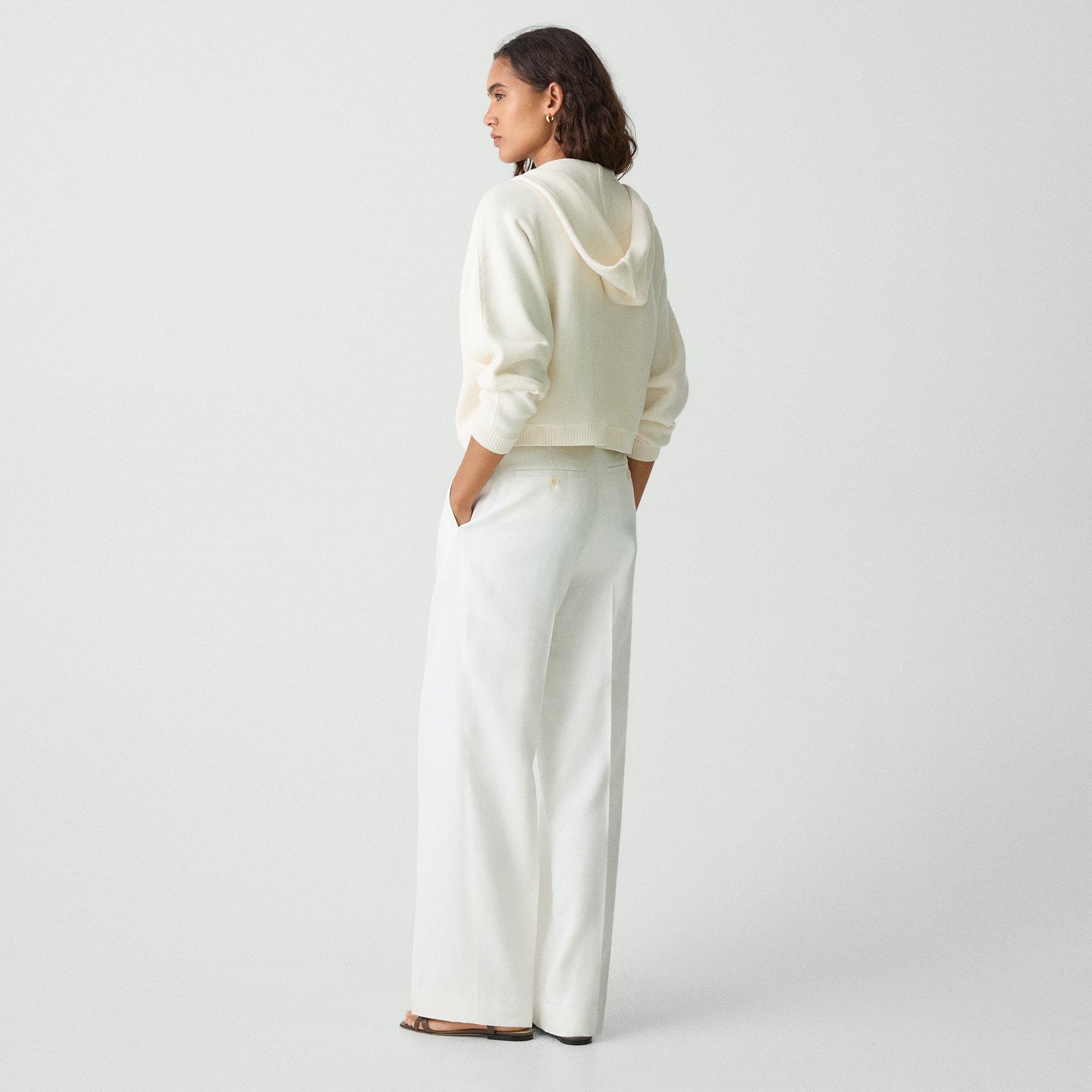 Straight Pant in Linen-Viscose - 4