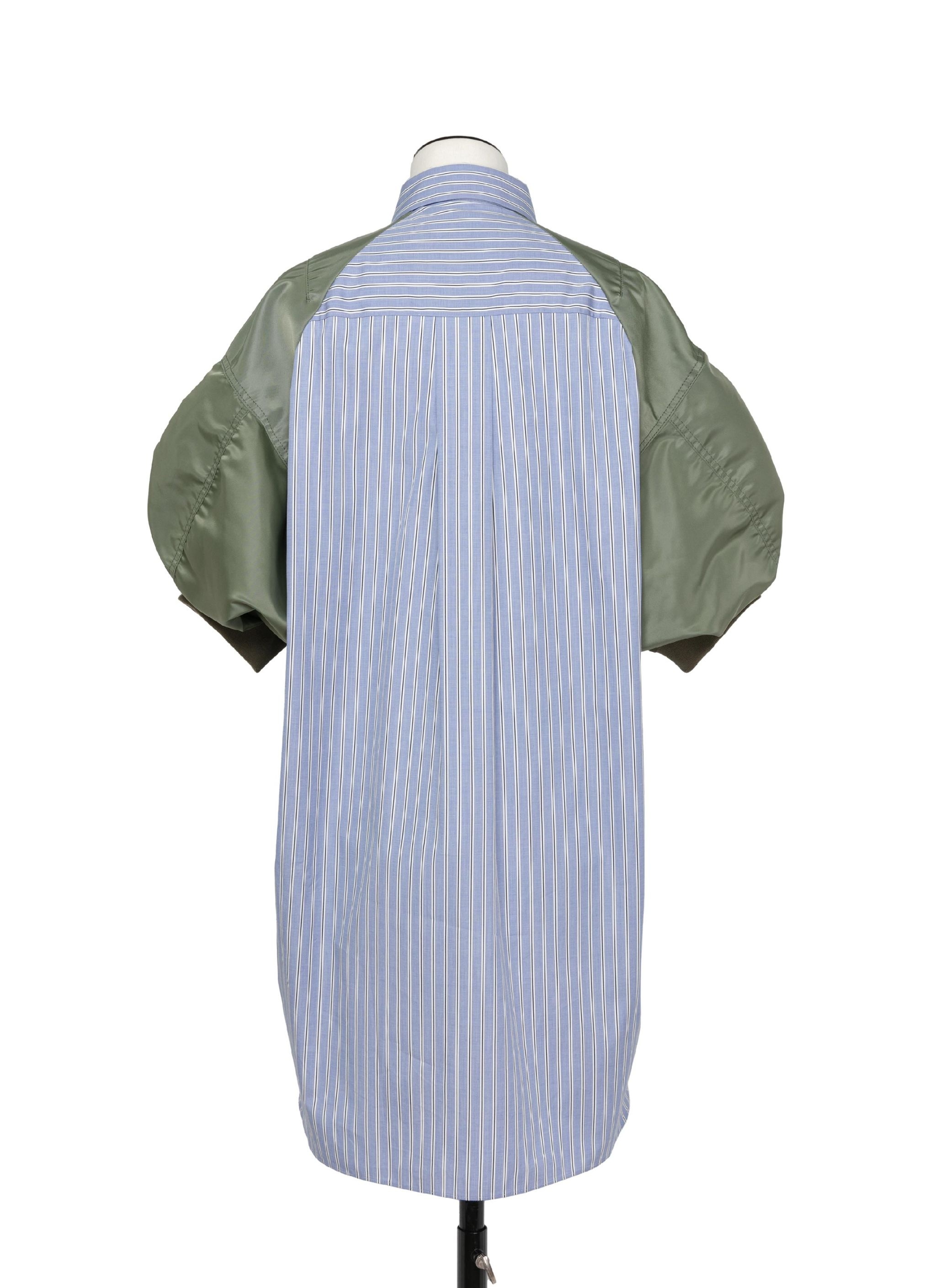 ワンピース sacai Cotton Poplin x Nylon Twill Dress Cotton Poplin x Nylon Twill Dress | sacai Official Store