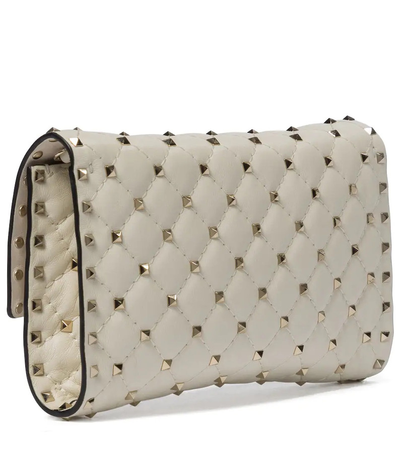 Rockstud Spike Small leather shoulder bag 4
