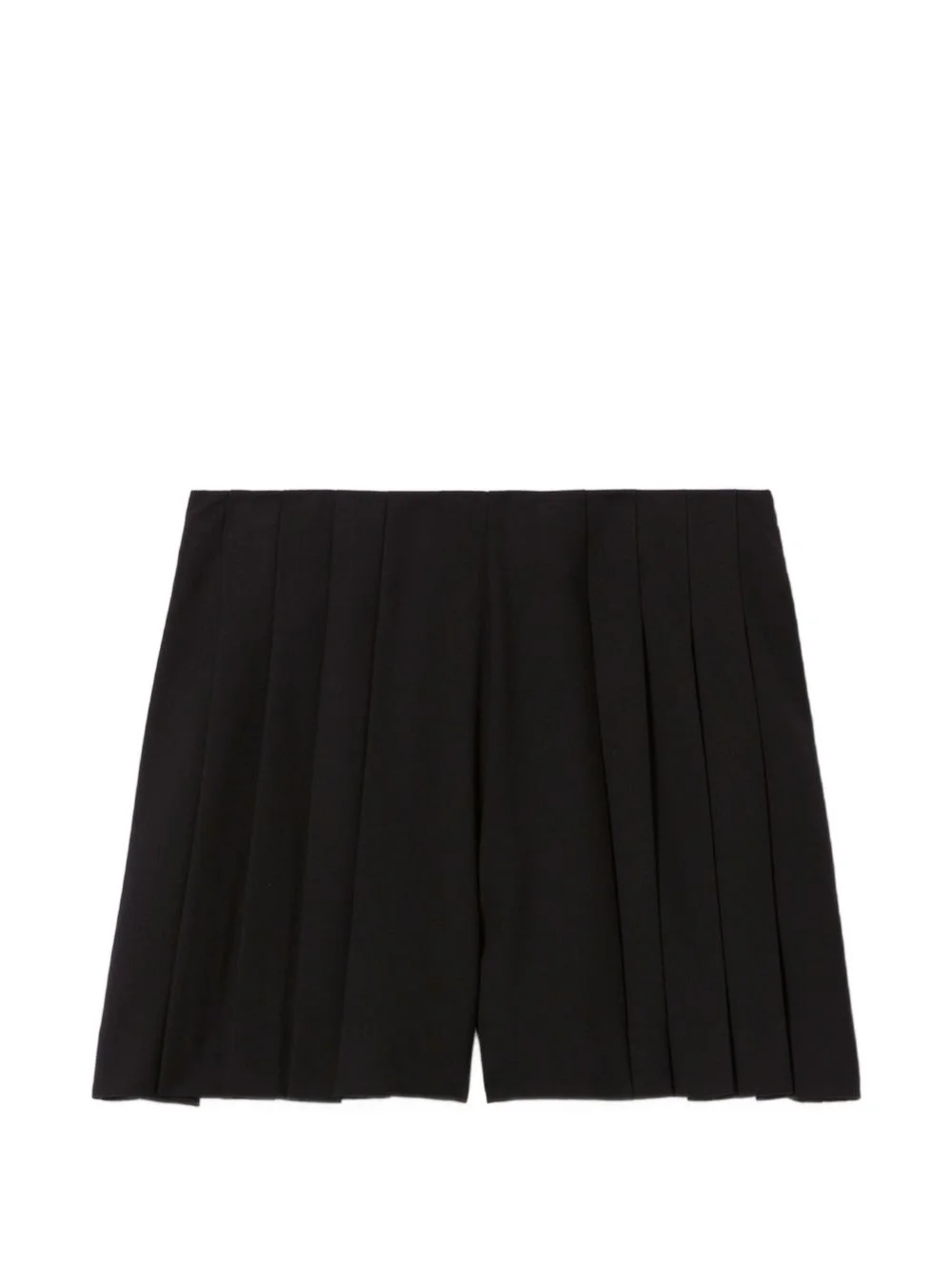 pleated shorts - 1