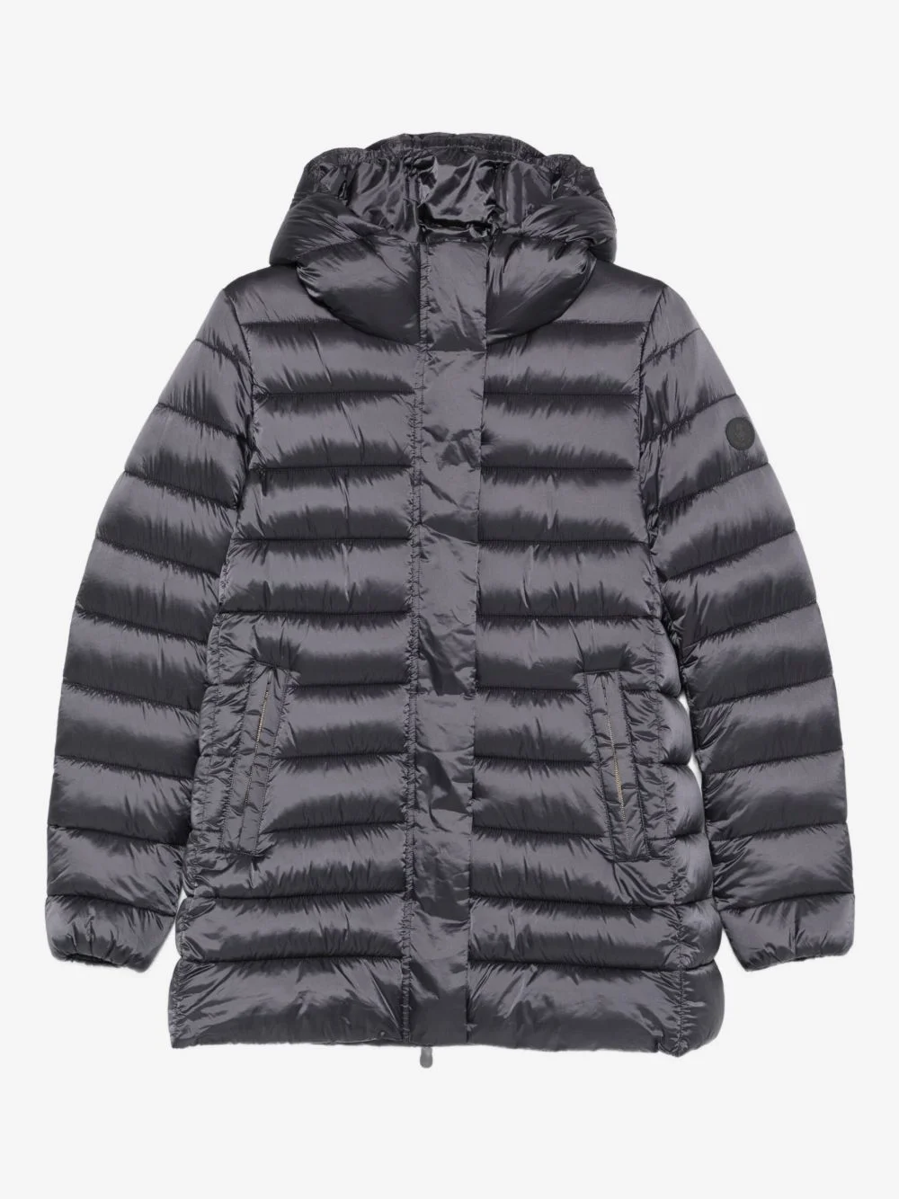 hooded padded jacket - 1