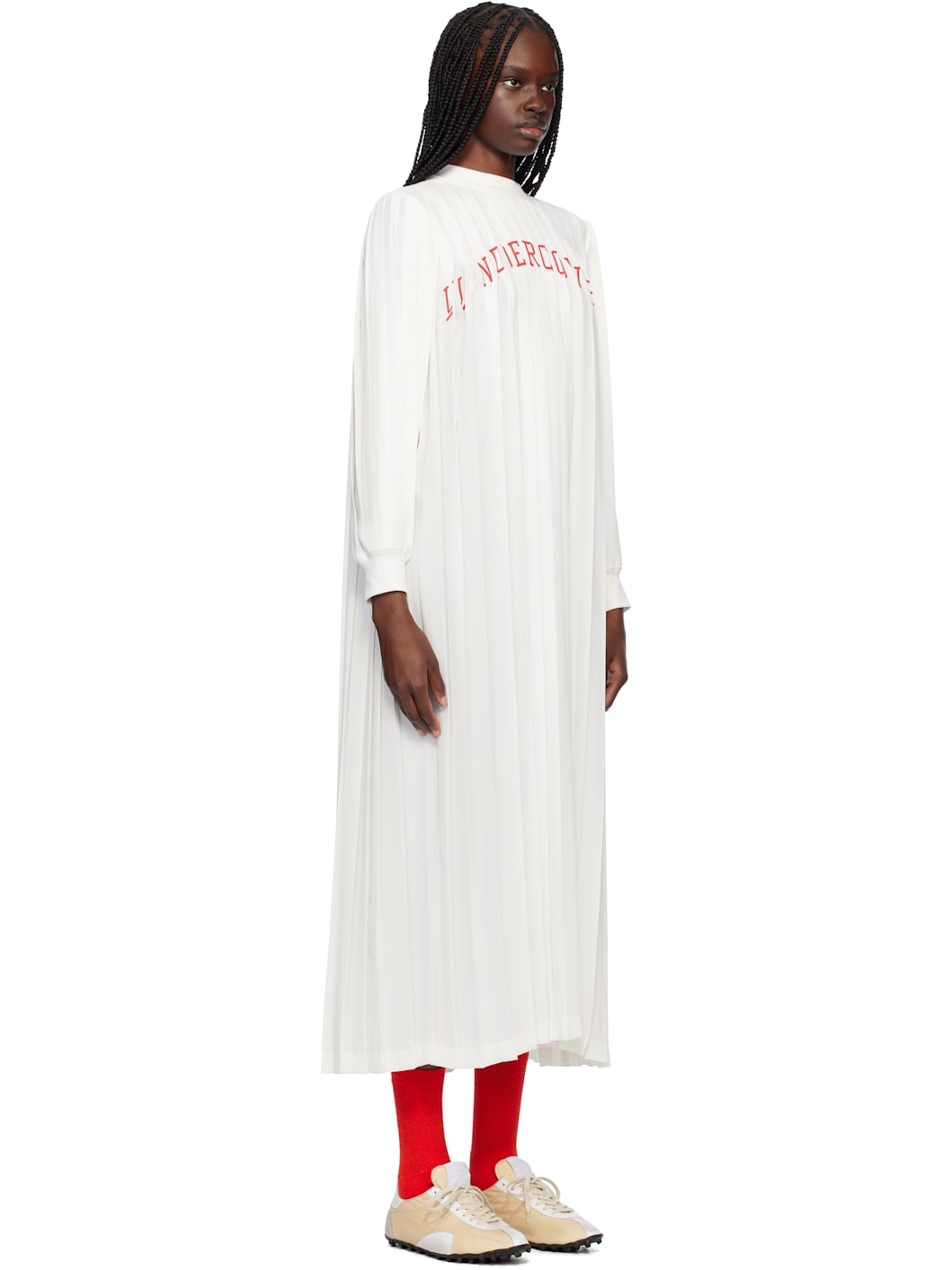 White UP1E1702 Maxi Dress - 2