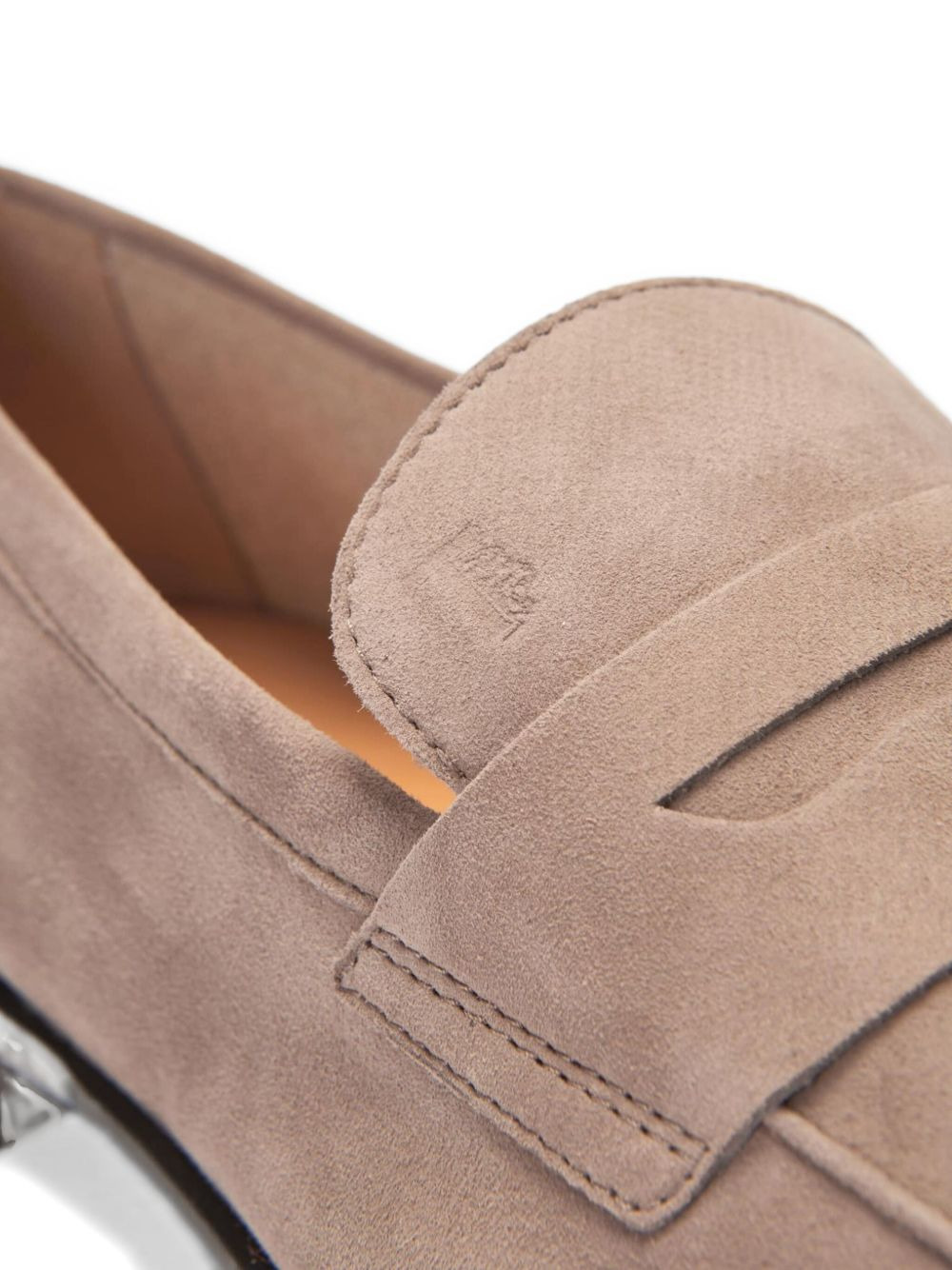 Elegant suede loafers - 4