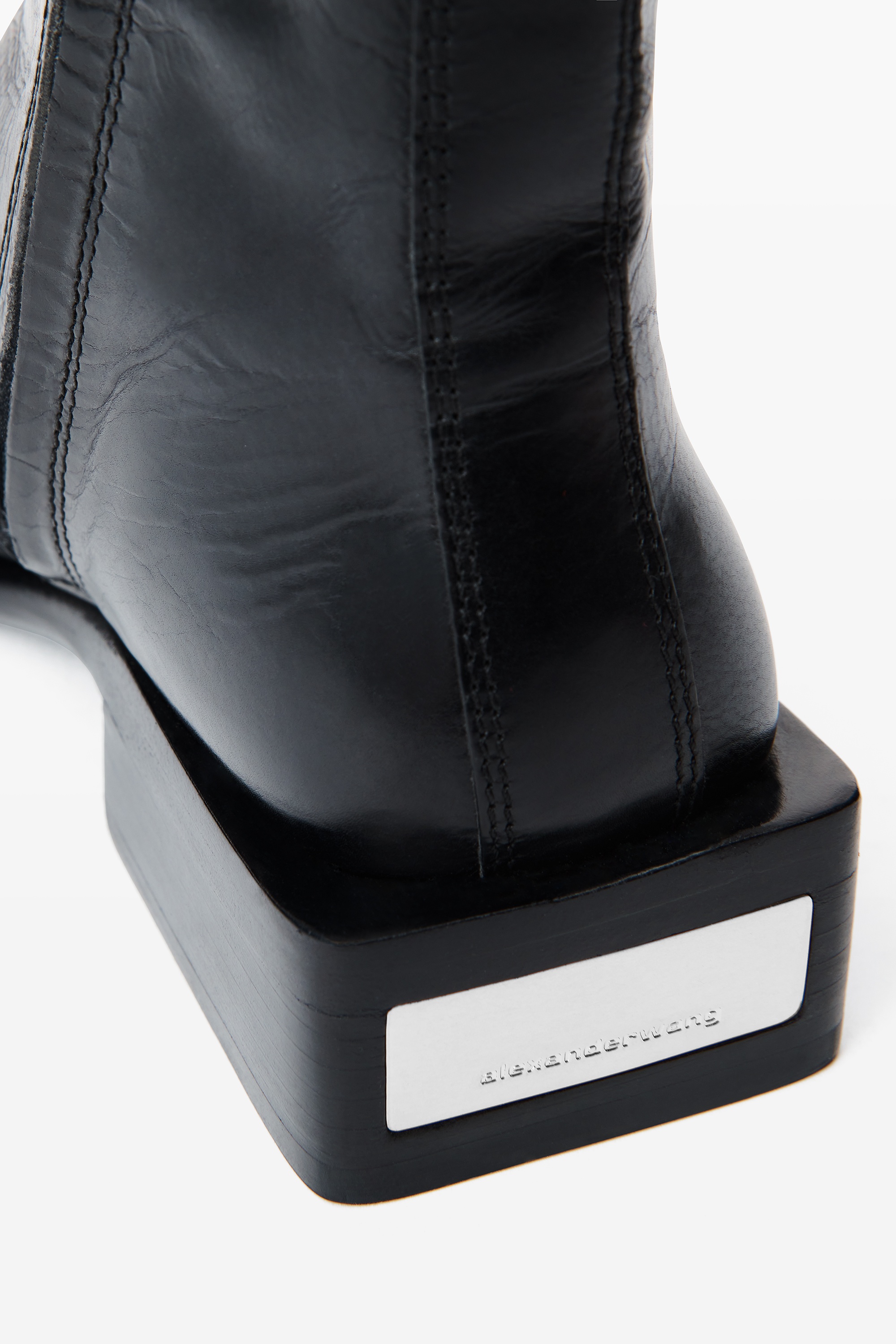 Throttle Ankle Boot in Calf Leather - 5
