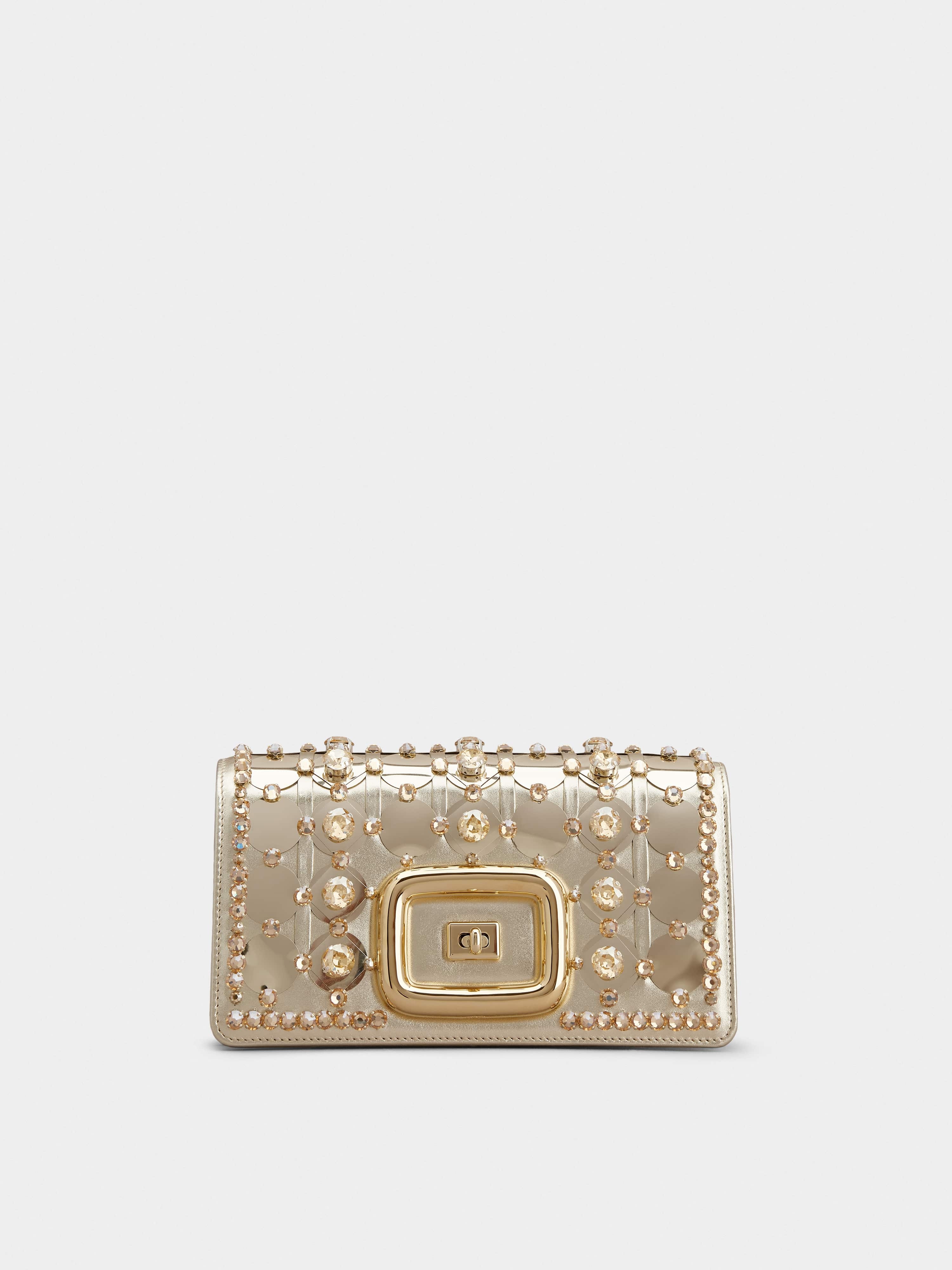 Viv' Choc Disco Mini Bag in Leather - 1