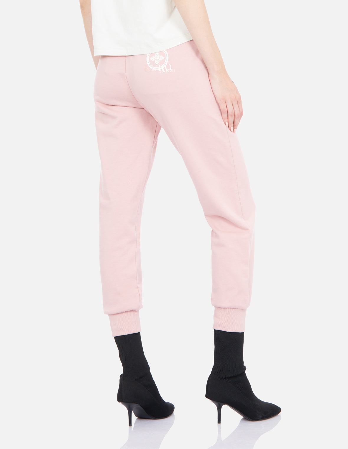 Kamon and Logo Print Sweatpants - 8