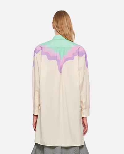 Loewe PRINTED GRADIENT WOOL SHIRT outlook