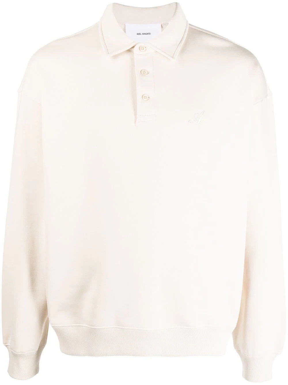 long-sleeve polo shirt - 1