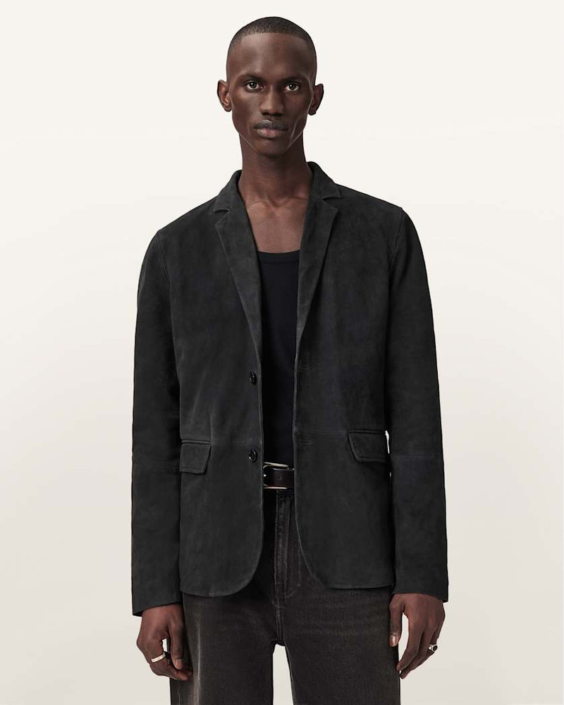 MONET WAXED SUEDE BLAZER - 1