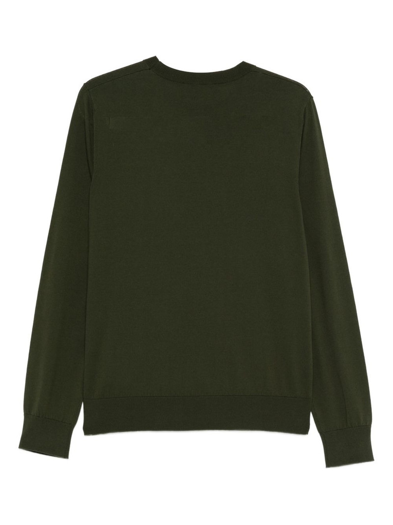 DSQUARED2 logo-appliqué cotton jumper outlook