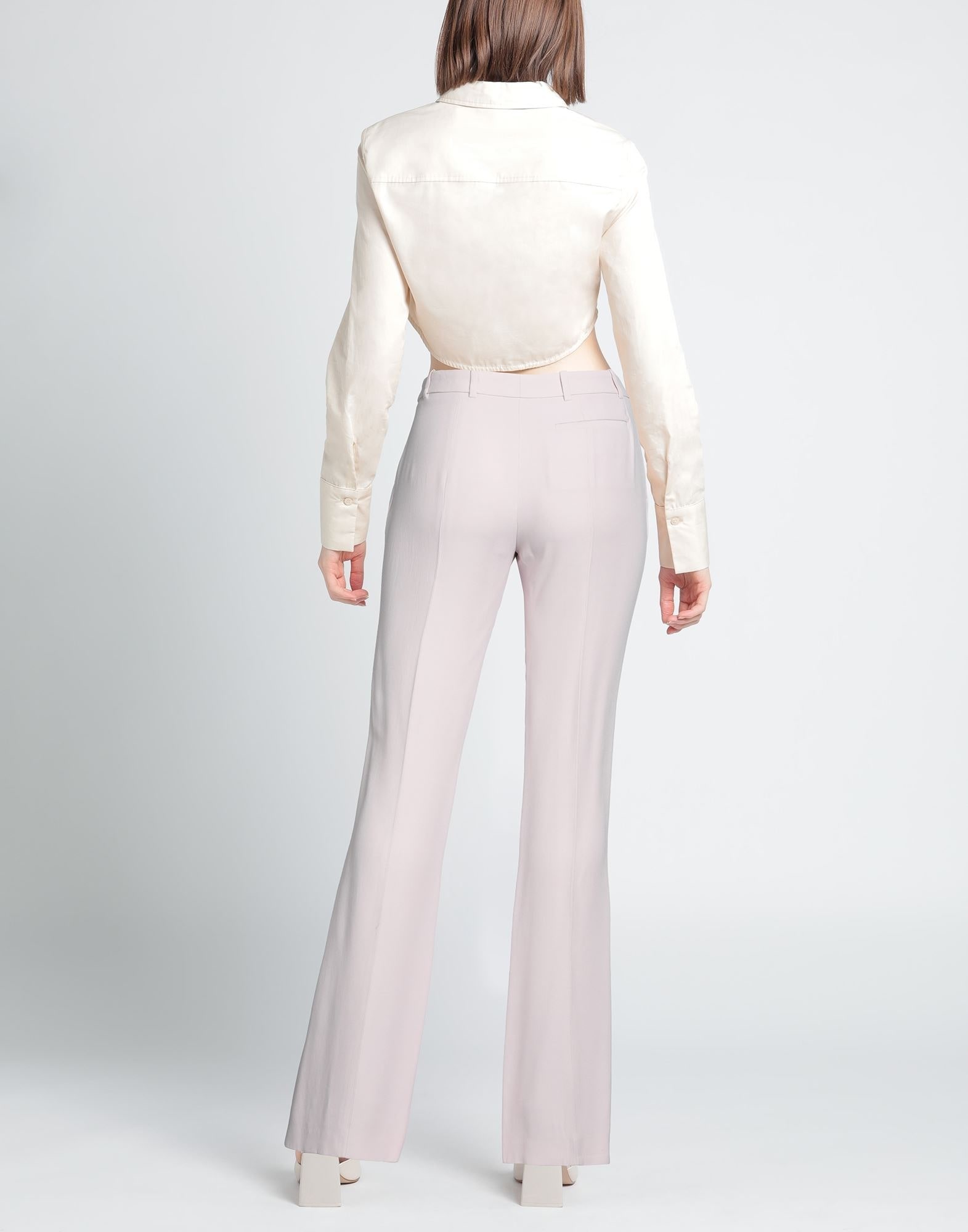 Light pink Women's Casual Pants - 3