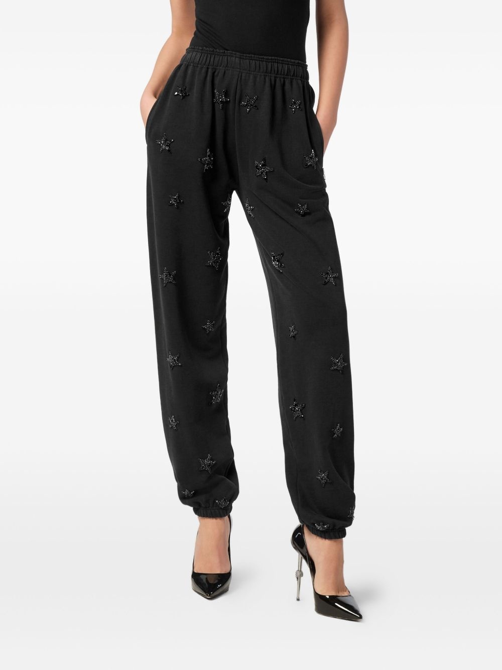 star-embellished joggers - 3