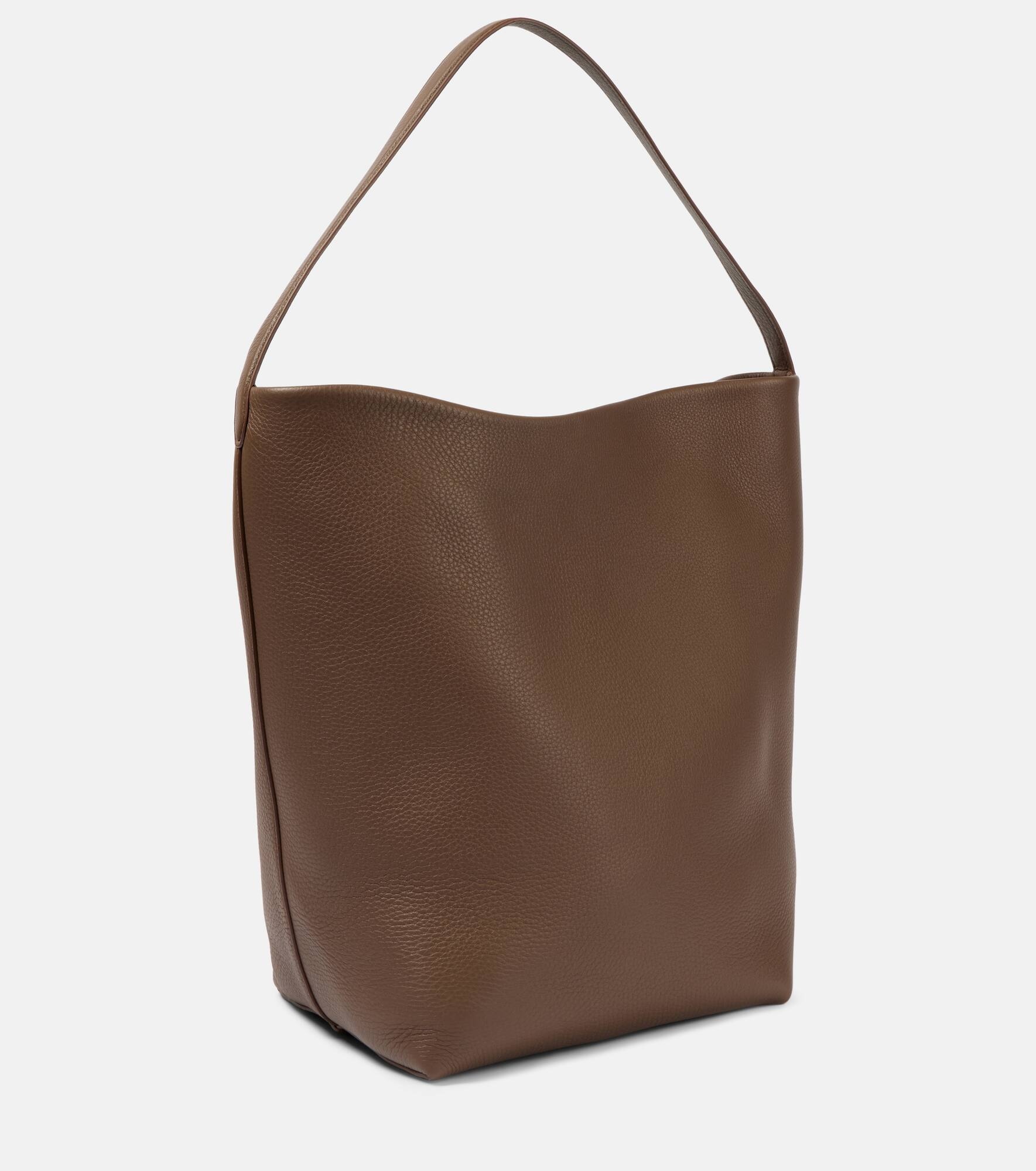 Park Large leather tote bag - 4