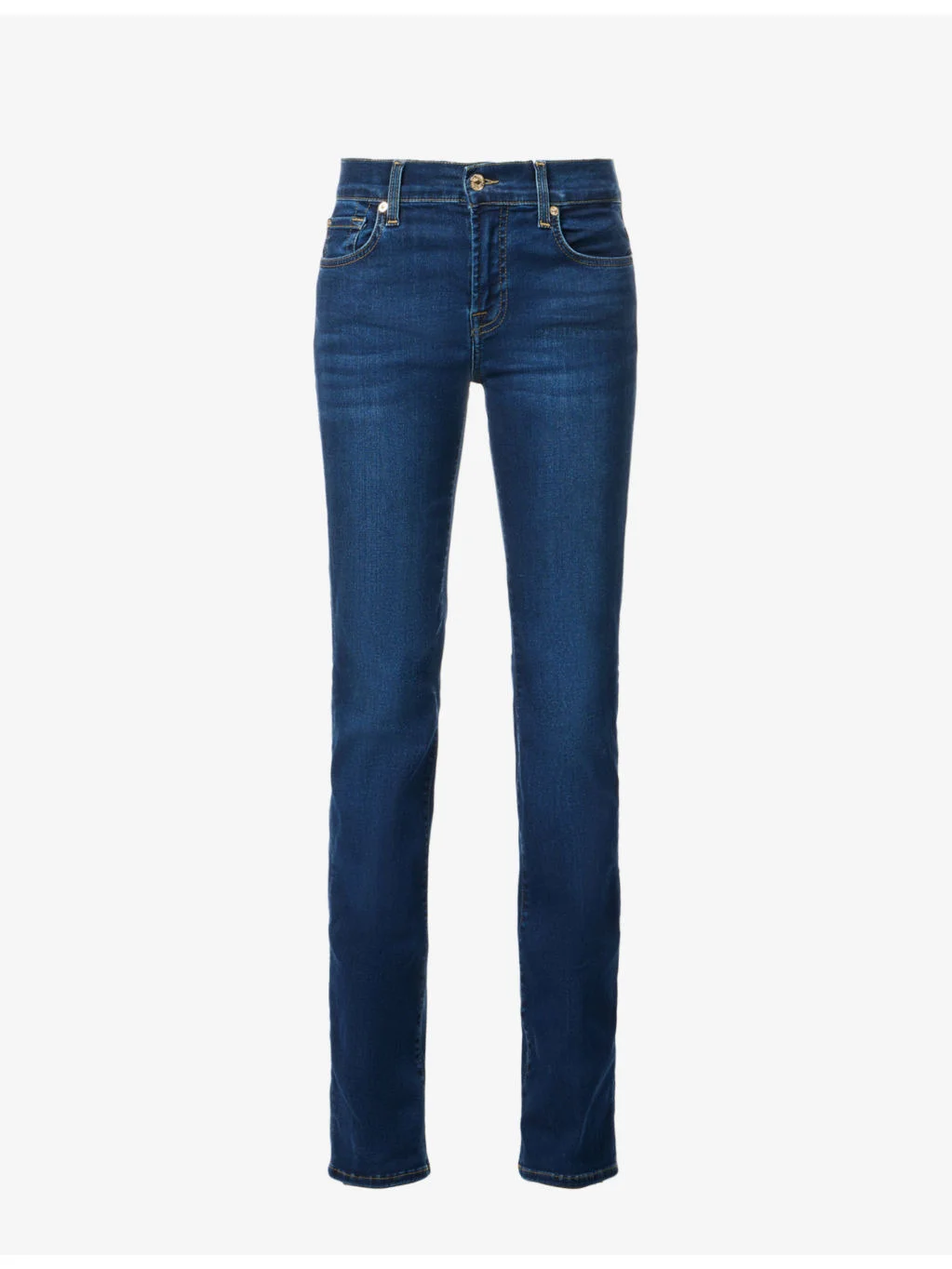 Bootcut mid-rise stretch-denim jeans - 1