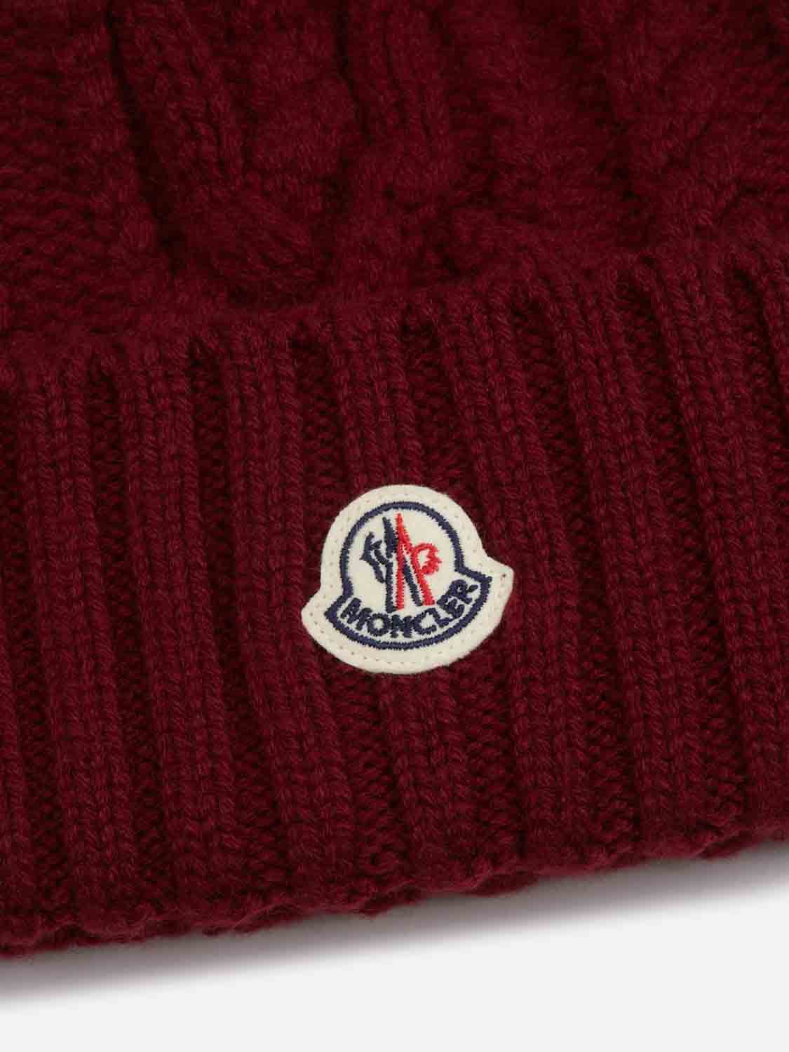 CASHMERE HAT WITH POM-POM - 3
