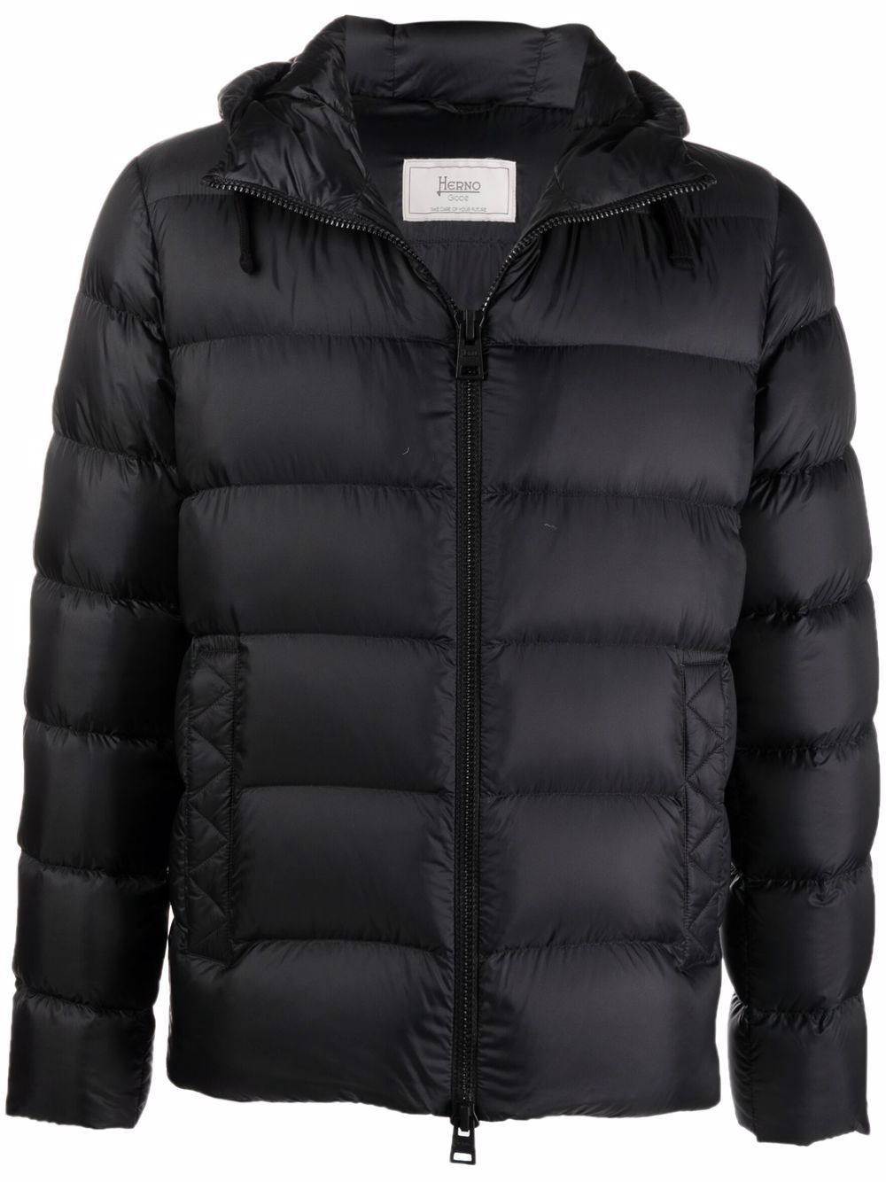 feather-down padded jacket - 1