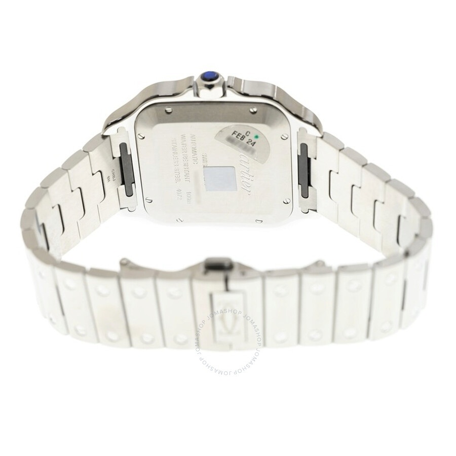Cartier Santos De Cartier Automatic Silver Dial Men's Watch WSSA0047 - 4