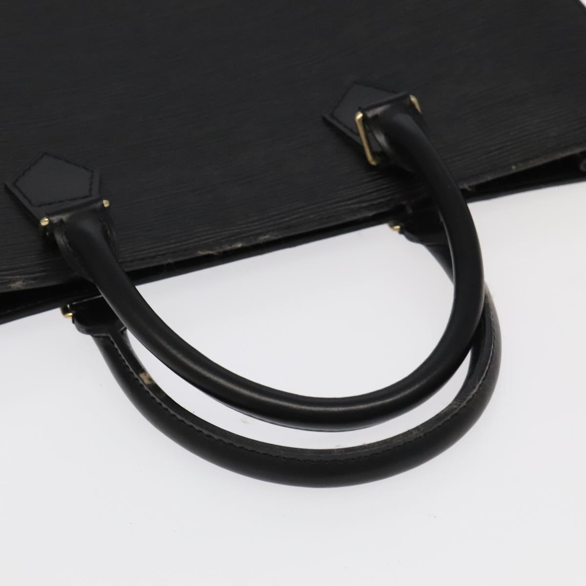 LOUIS VUITTON Epi Sac Plat Hand Bag Black M59082 - 7