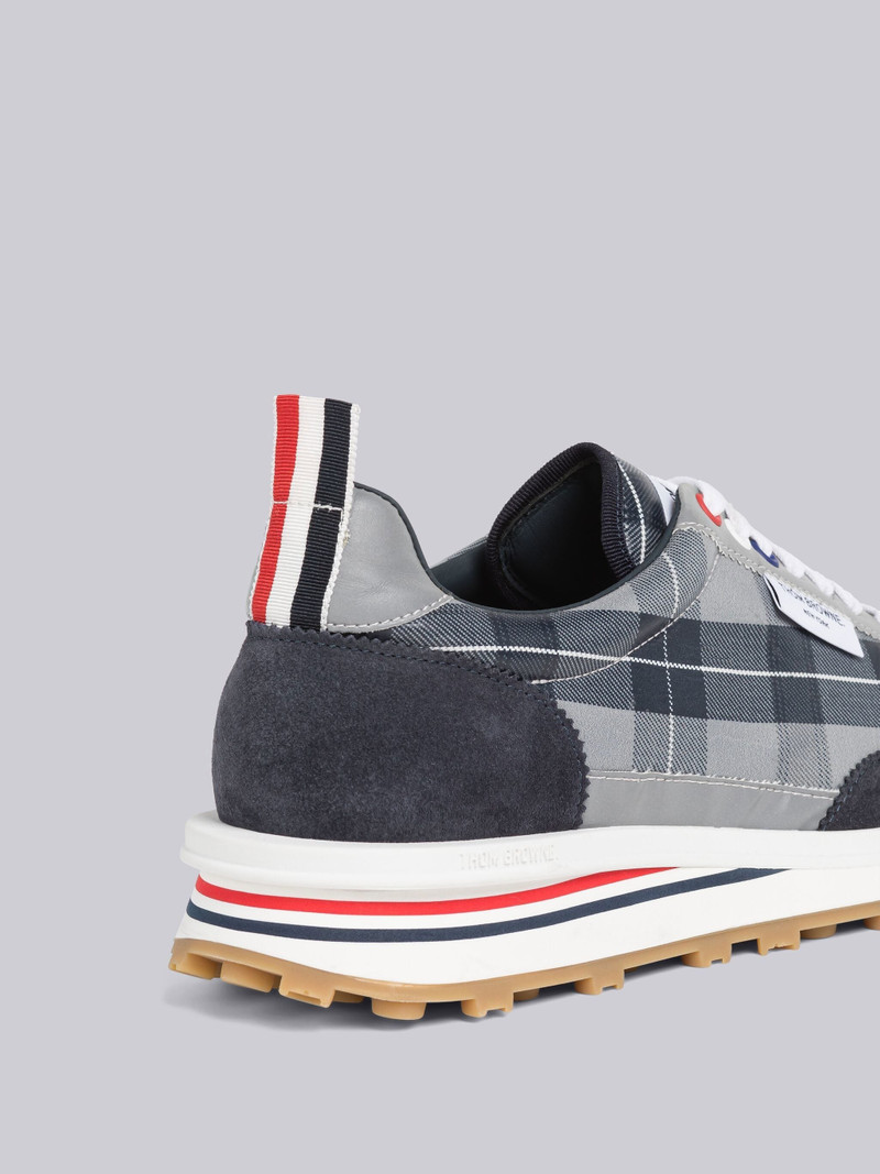 Thom Browne Tartan Shiny Tech Runner outlook