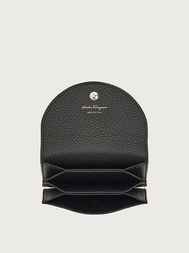FERRAGAMO GANCINI CREDIT CARD HOLDER outlook
