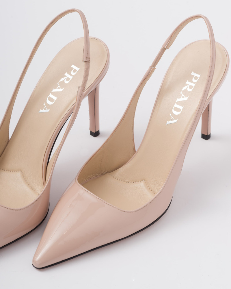 Patent leather slingbacks 6