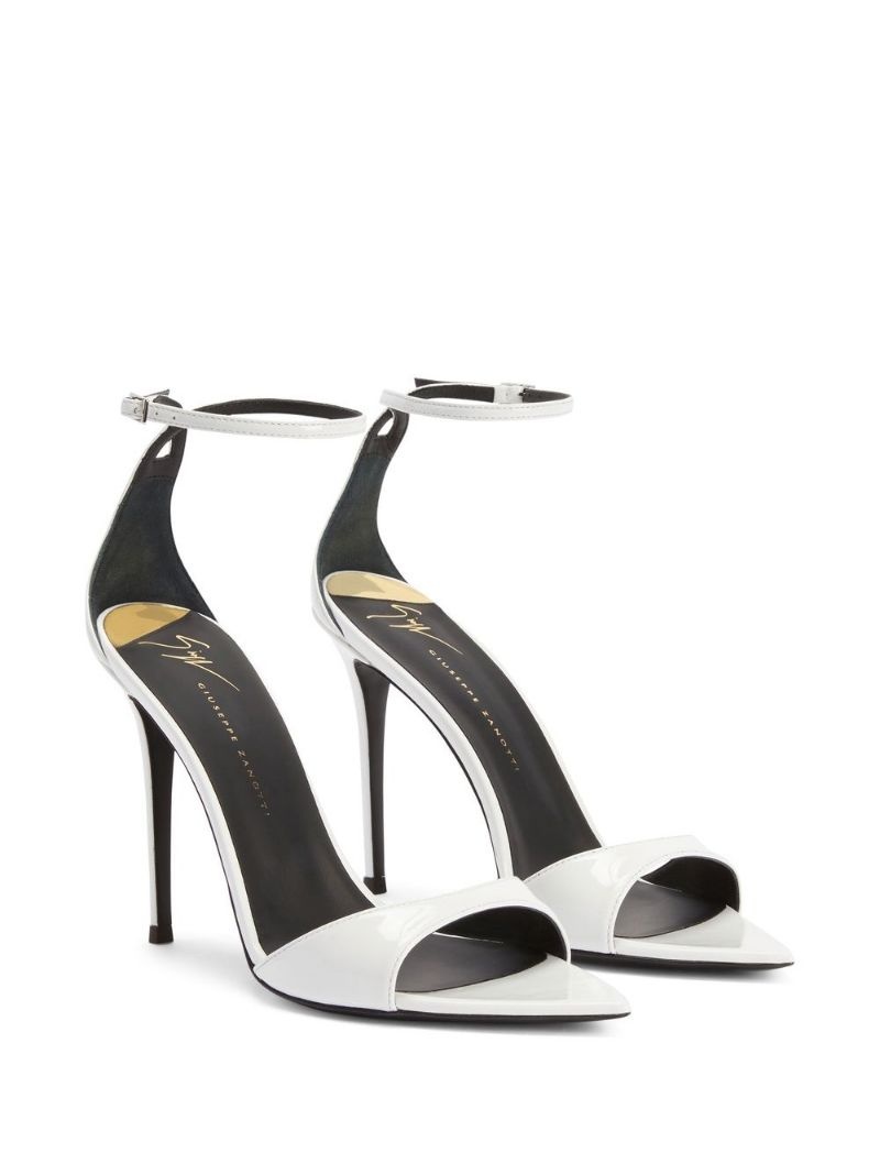 heeled leather sandals - 2