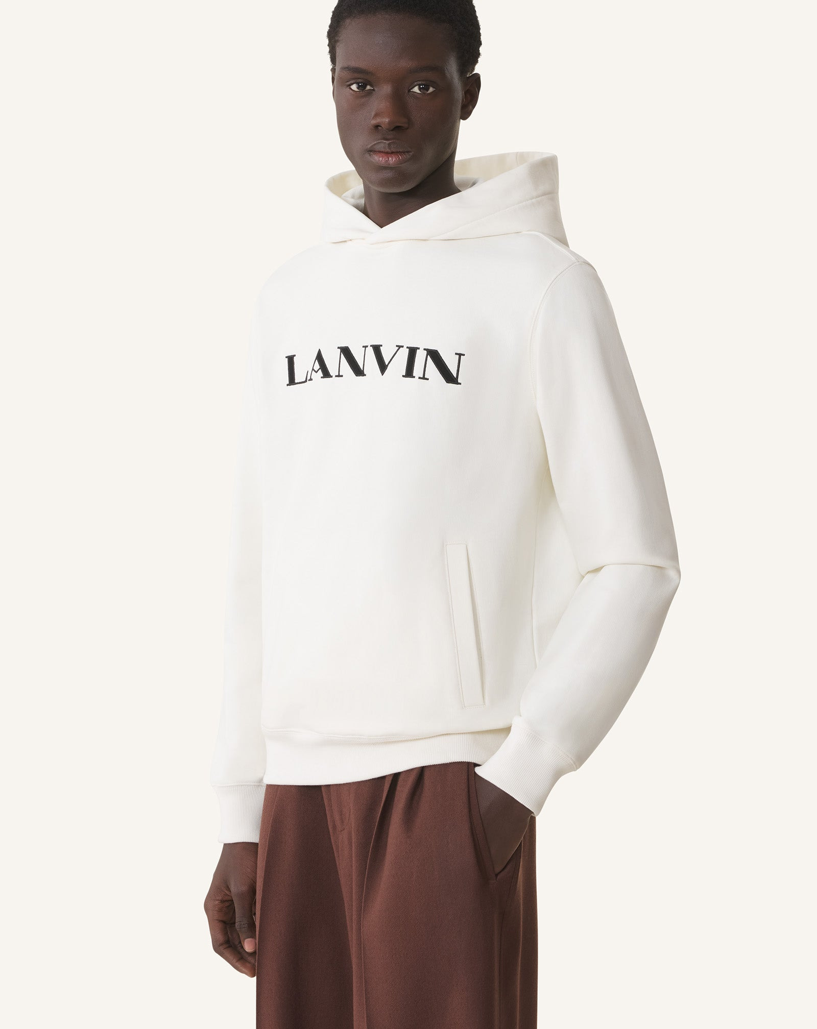 LANVIN EMBROIDERED HOODIE - 3