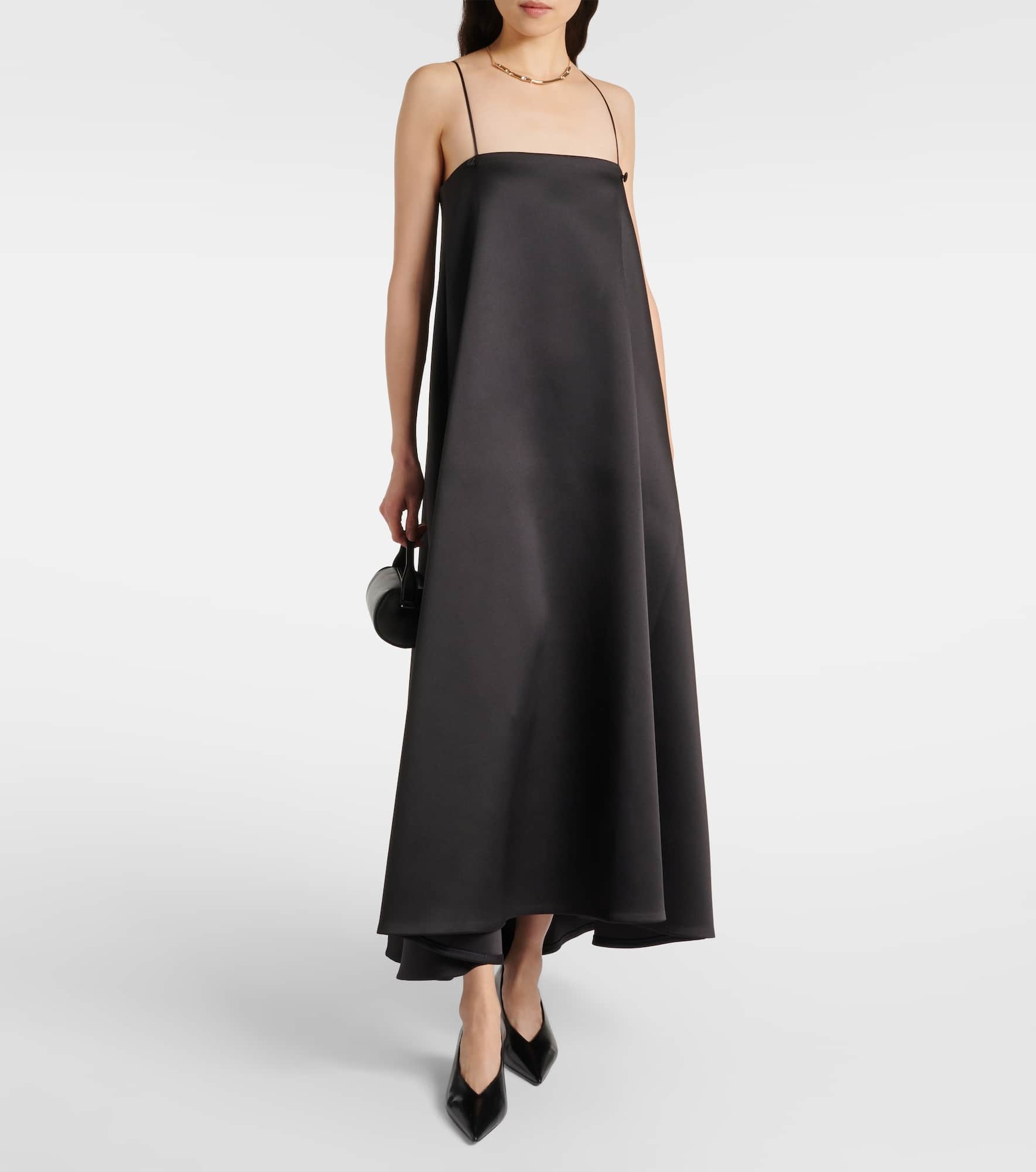 Satin maxi dress - 2