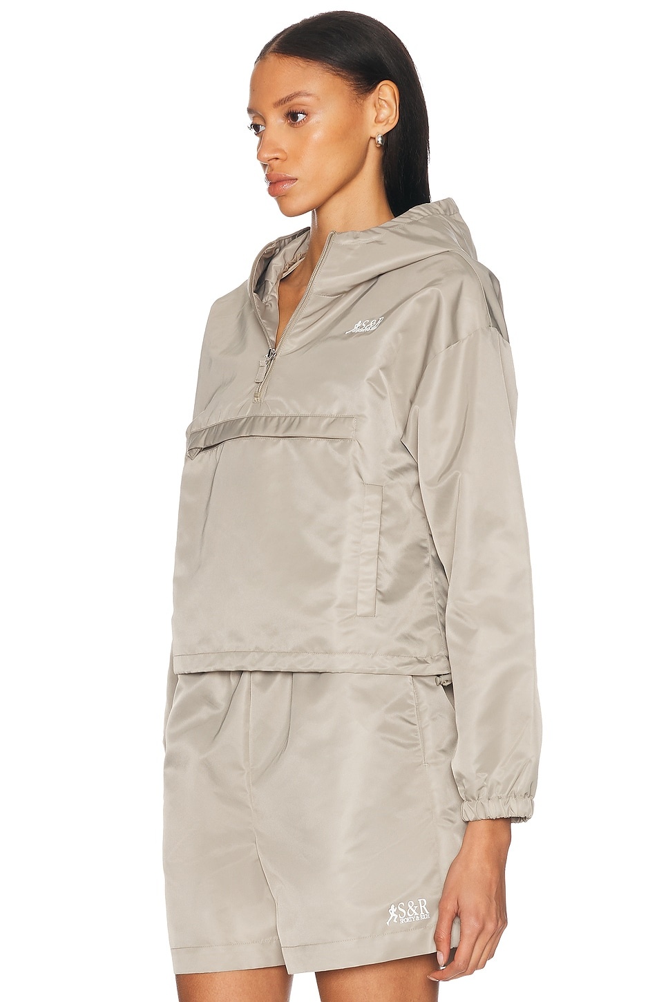 Runner Nylon Quarter Zip Sweatshirt - 2