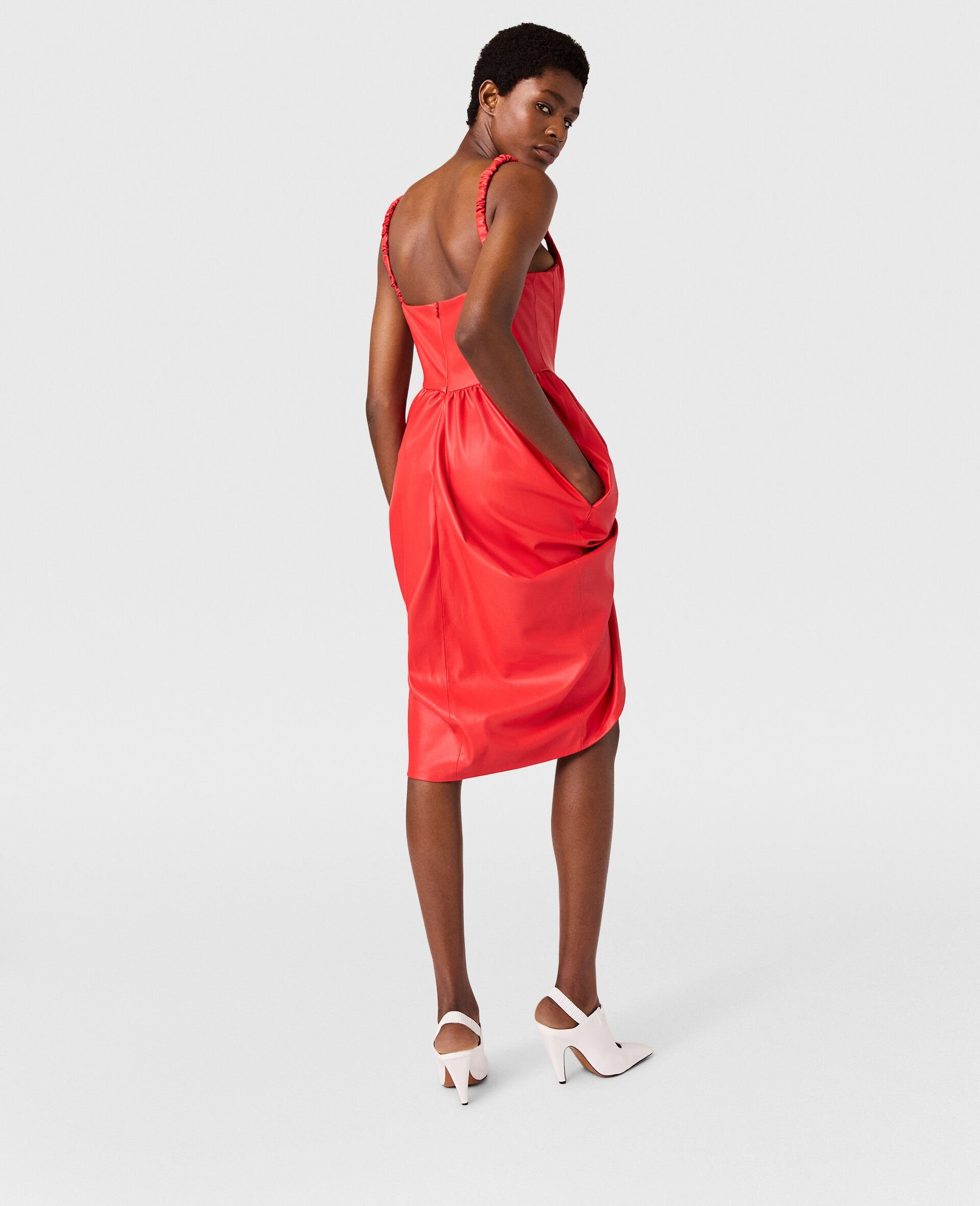 Bustier Top Ruched Wrapped Mini Dress - 4